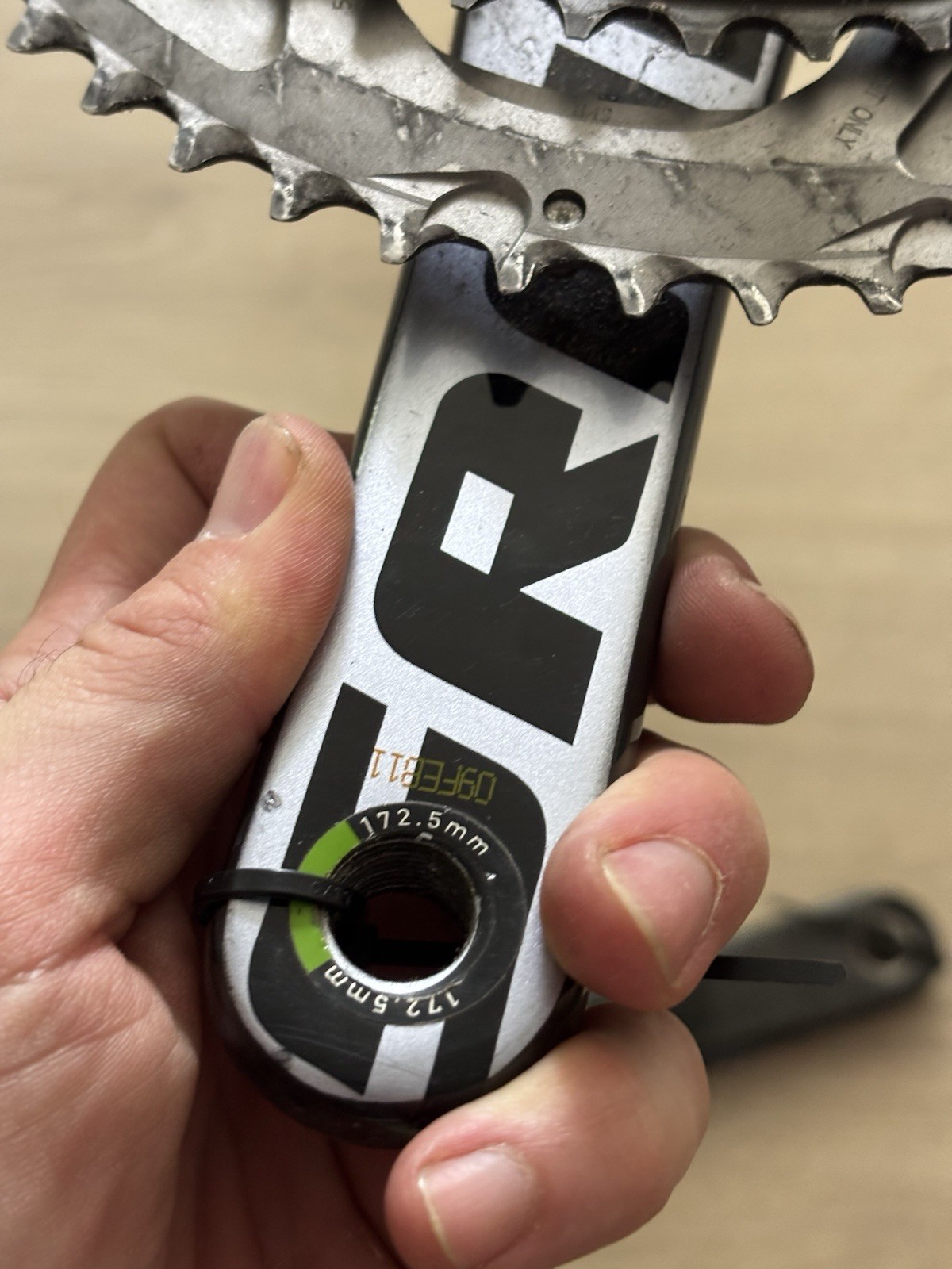 Sram Red Crankset 130 BCD 53/39T Double 10 Speed Powerglide