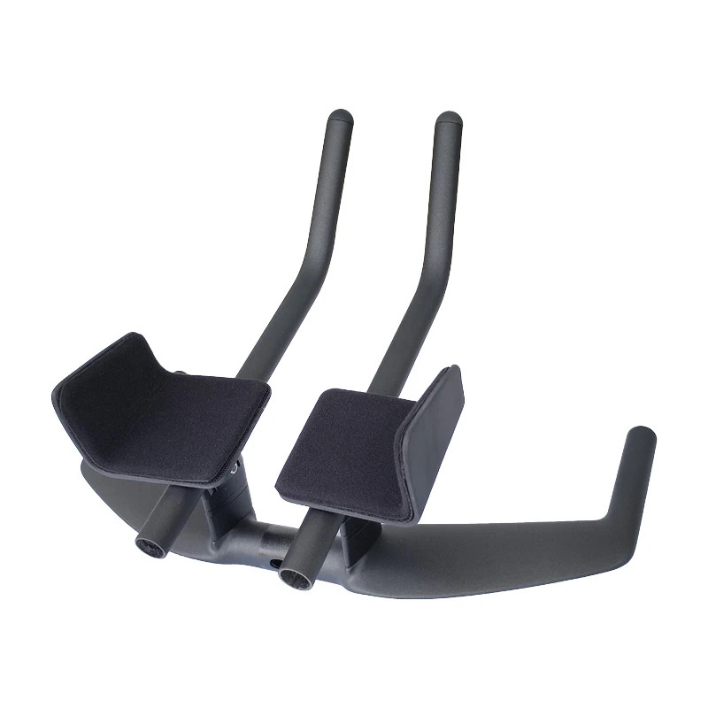 15 Degree Carbon Fiber Triathlon Bicycle Aero Handlebar TT Bar of Left Right Arm