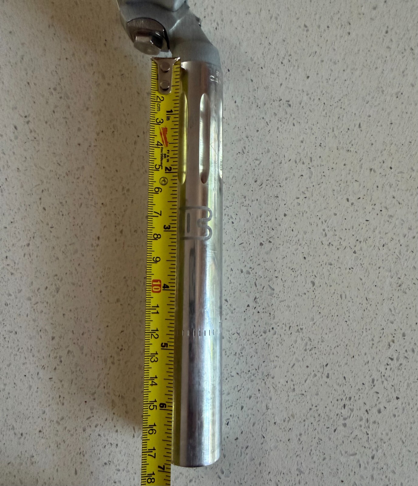 CAMPAGNOLO RECORD FLUTED SEAT POST W/BOTTECCHIA ENGRAVING 26.8 MM