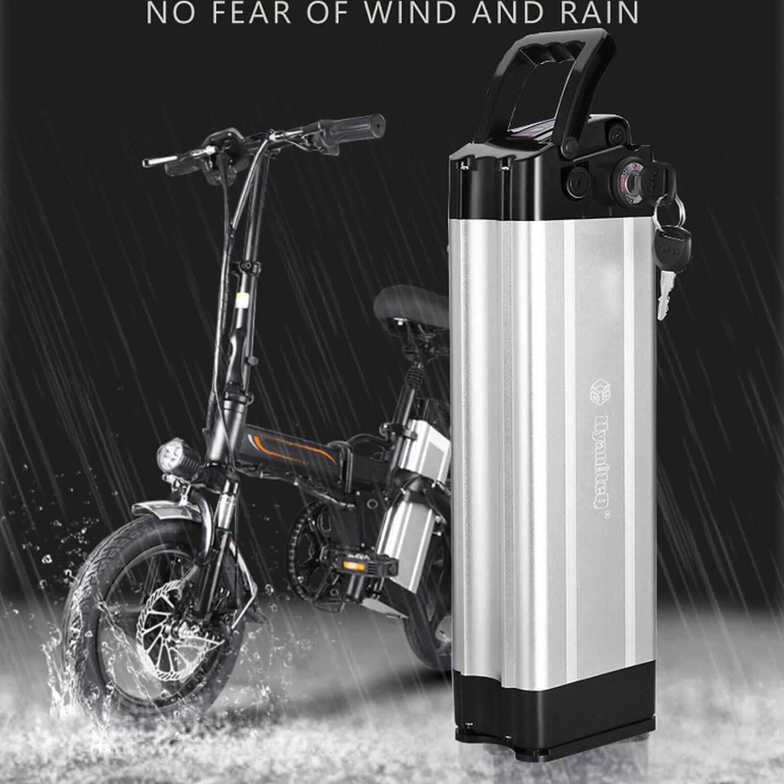 Silverfish E Bike Battery 48V 12.5Ah Lithium Battery For Hiboy Electric Bike EX6