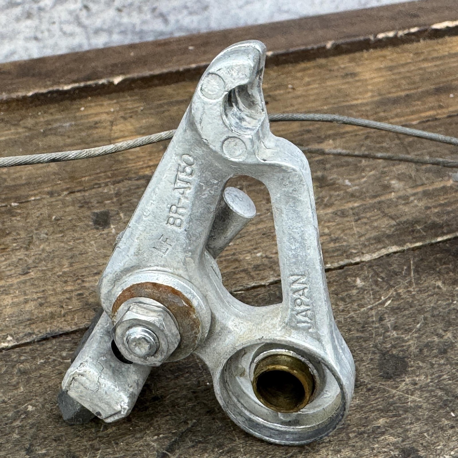 Vintage Shimano BR-AT50 Cantilever Brake Silver Single 80s MTB Cafe Japan