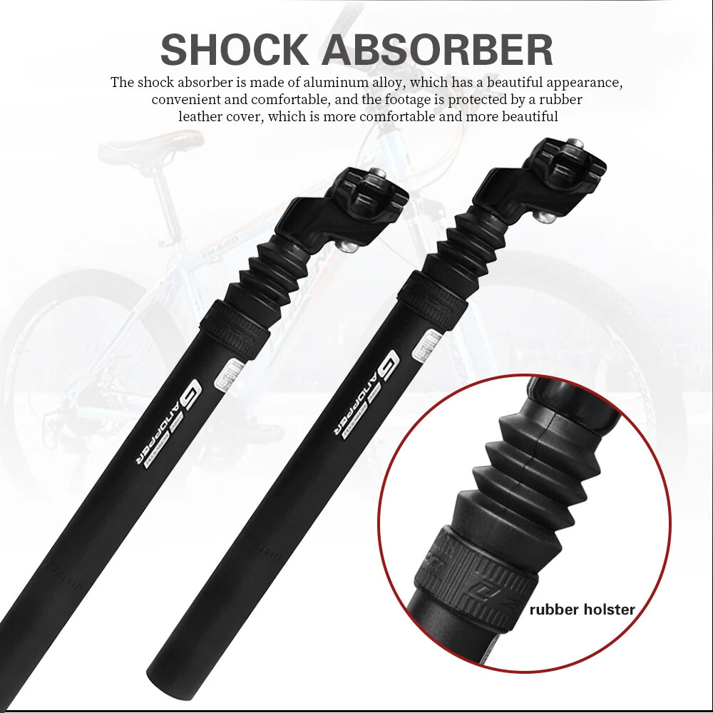 Mountain Bike Suspension Seatpost Bicycle Seat Post Shock Absorber Damping