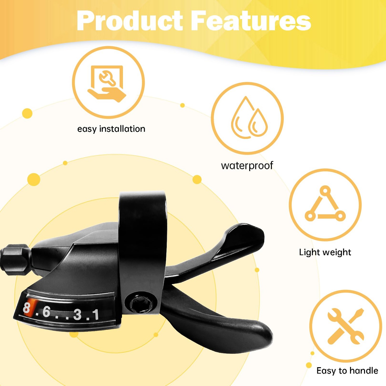 SL-M315 8 Speed Right Thumb Gear Shifter for Mountain Bike Road Bike