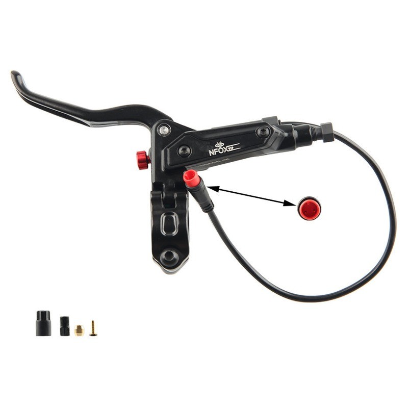2/3Pin E-bike Oil Brake Lever Hydraulic Brake Left Right Power Off Brake Handle