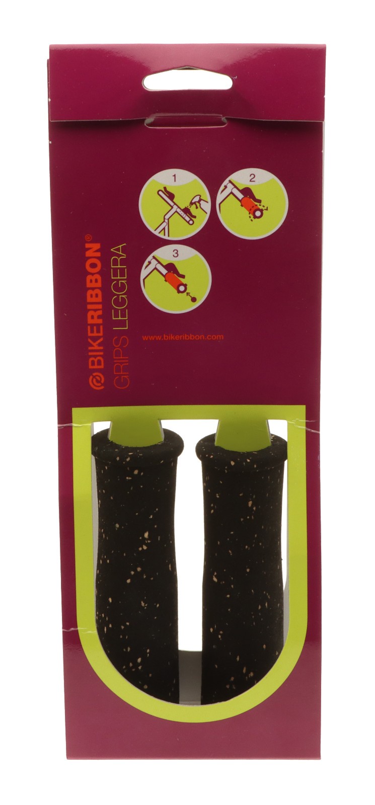 Bike Ribbon Leggera Light Handlebar Grips Cork Black NEW NOS