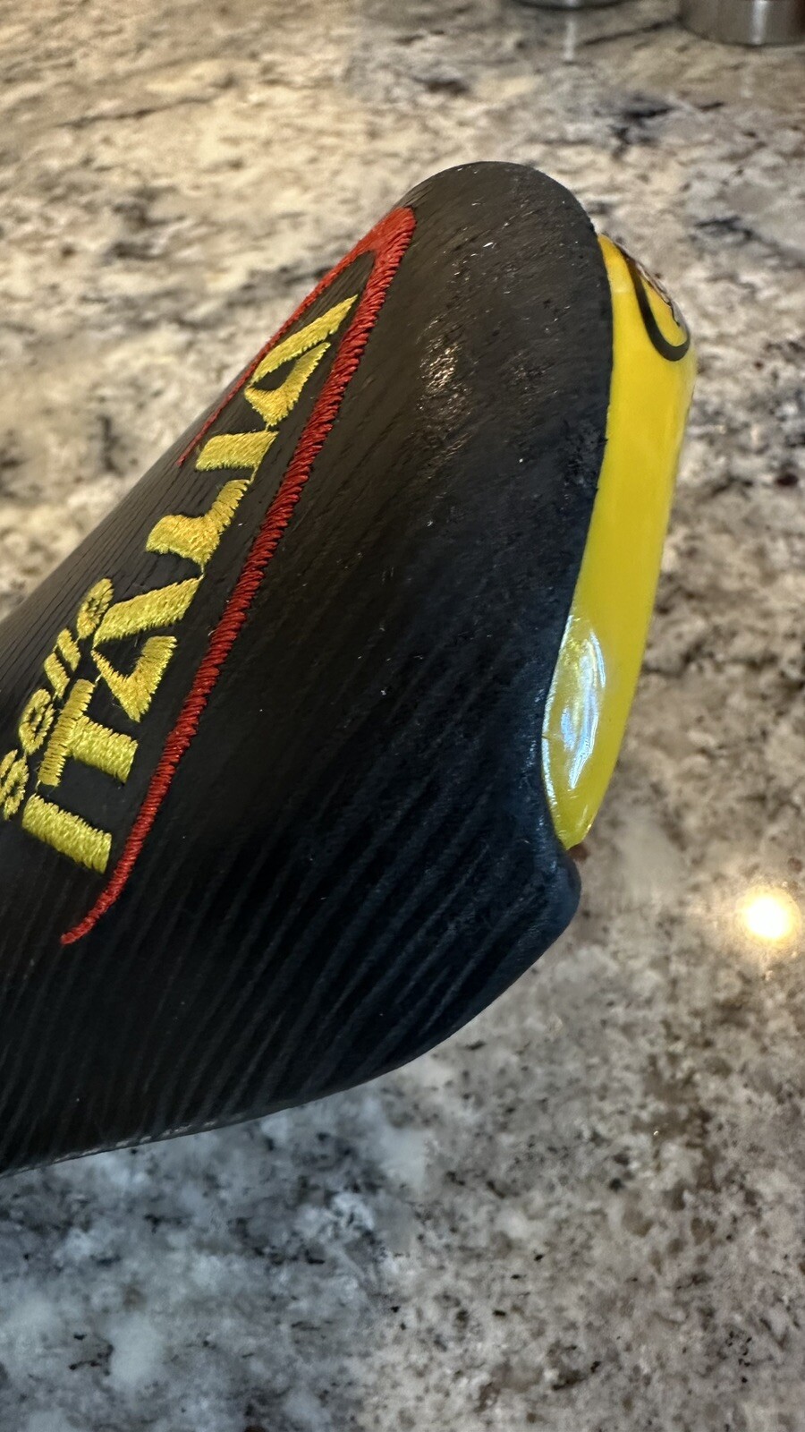1999 Selle Italia Turbomatic 3 Black Leather Manganese Rail Saddle,Used Vintage