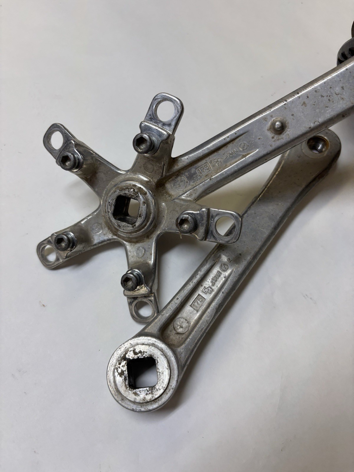 Sakae Sa Crank Arm Set Vintage 175mm 110/74bcd vintage square taper.