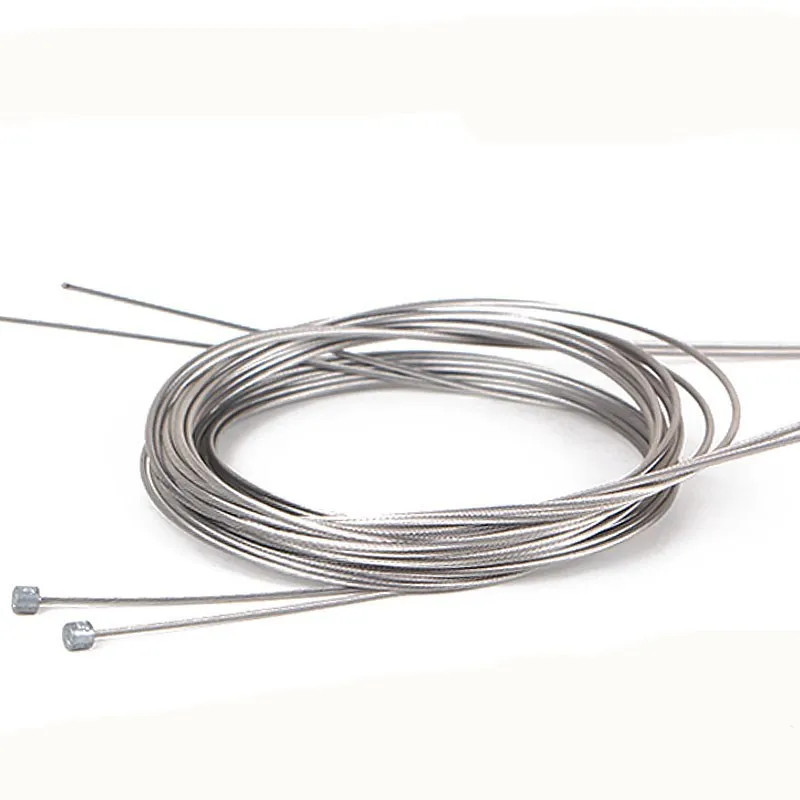 5Pcs 2M MTB Bike Brake Cable Stainless Steel Gear Shift Inner Wire Road Bike