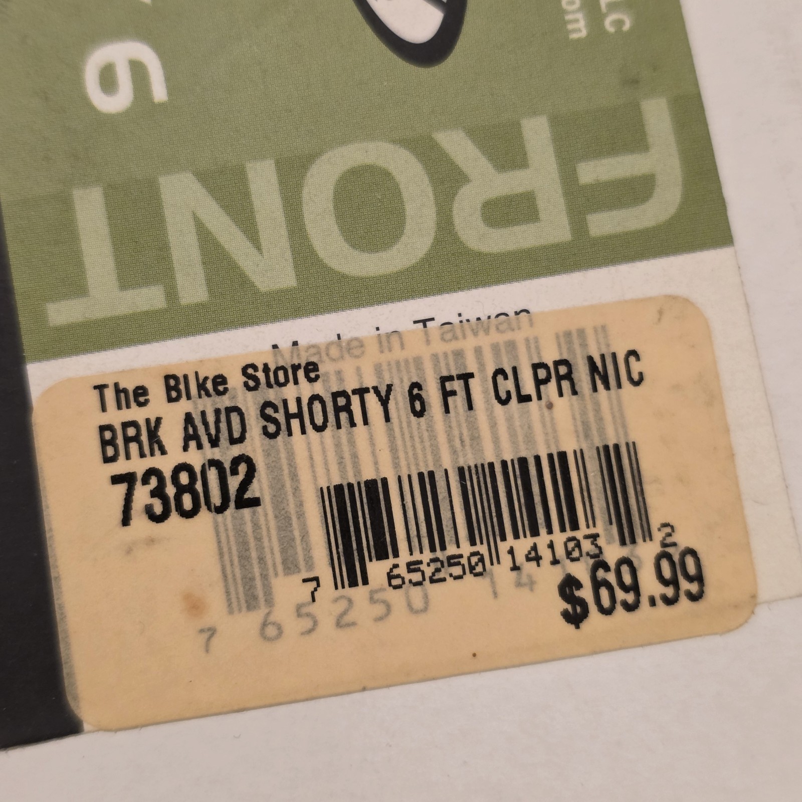 NIB Avid Shorty 6 Front V-Brake Nickel old stock