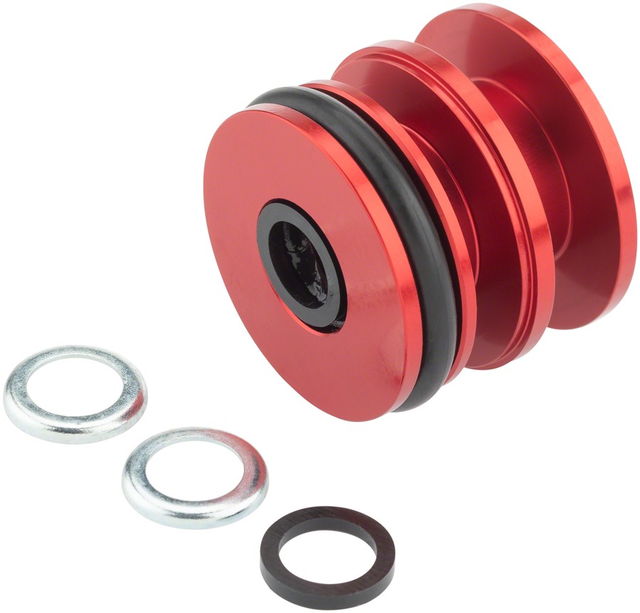 Fork Seal Head – Rockshox DebonAir Air Spring Sealhead, Red, 32mm SID RLC