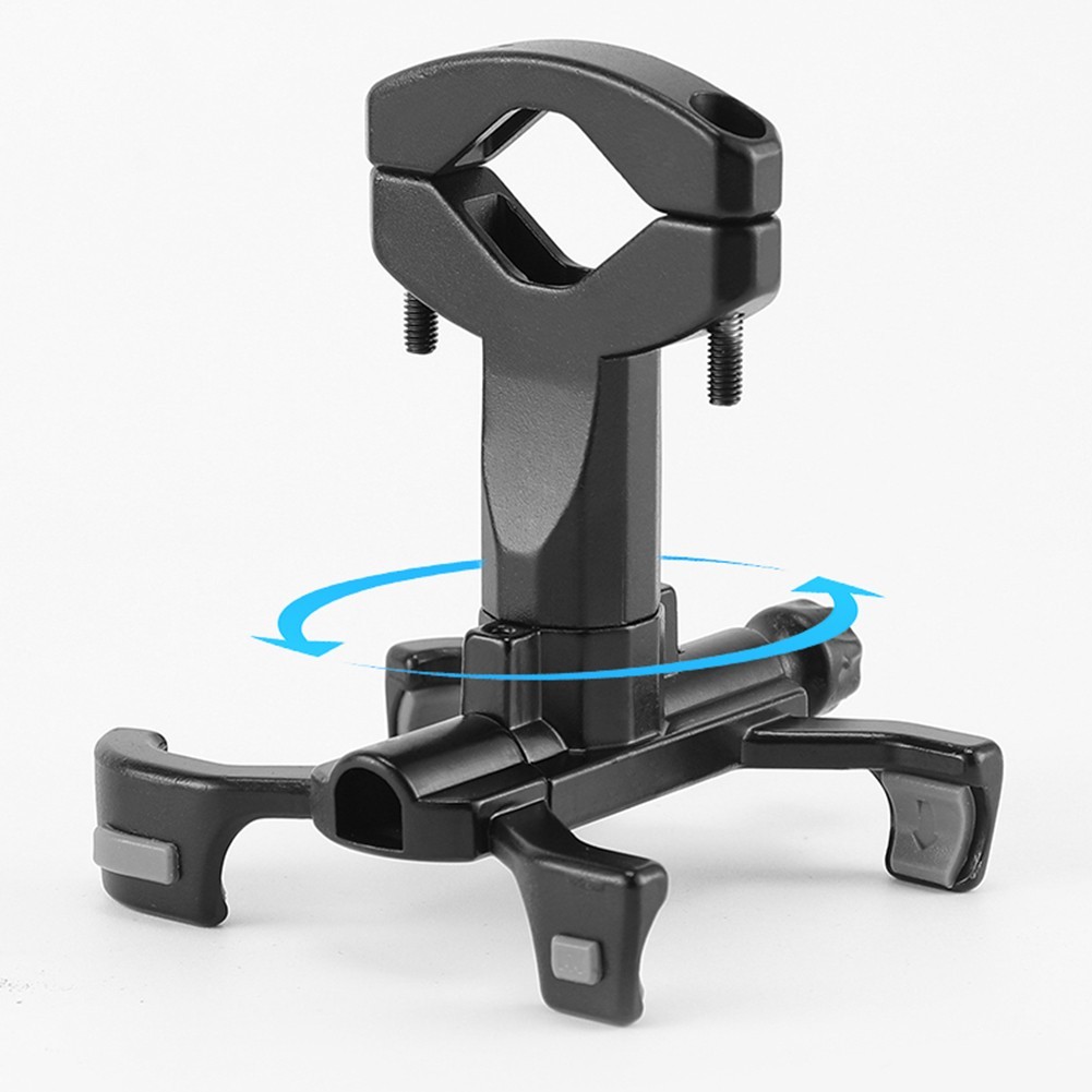 Motorcycle Phone Holder Sturdy Aluminum Alloy Adjustable Viewing Angle