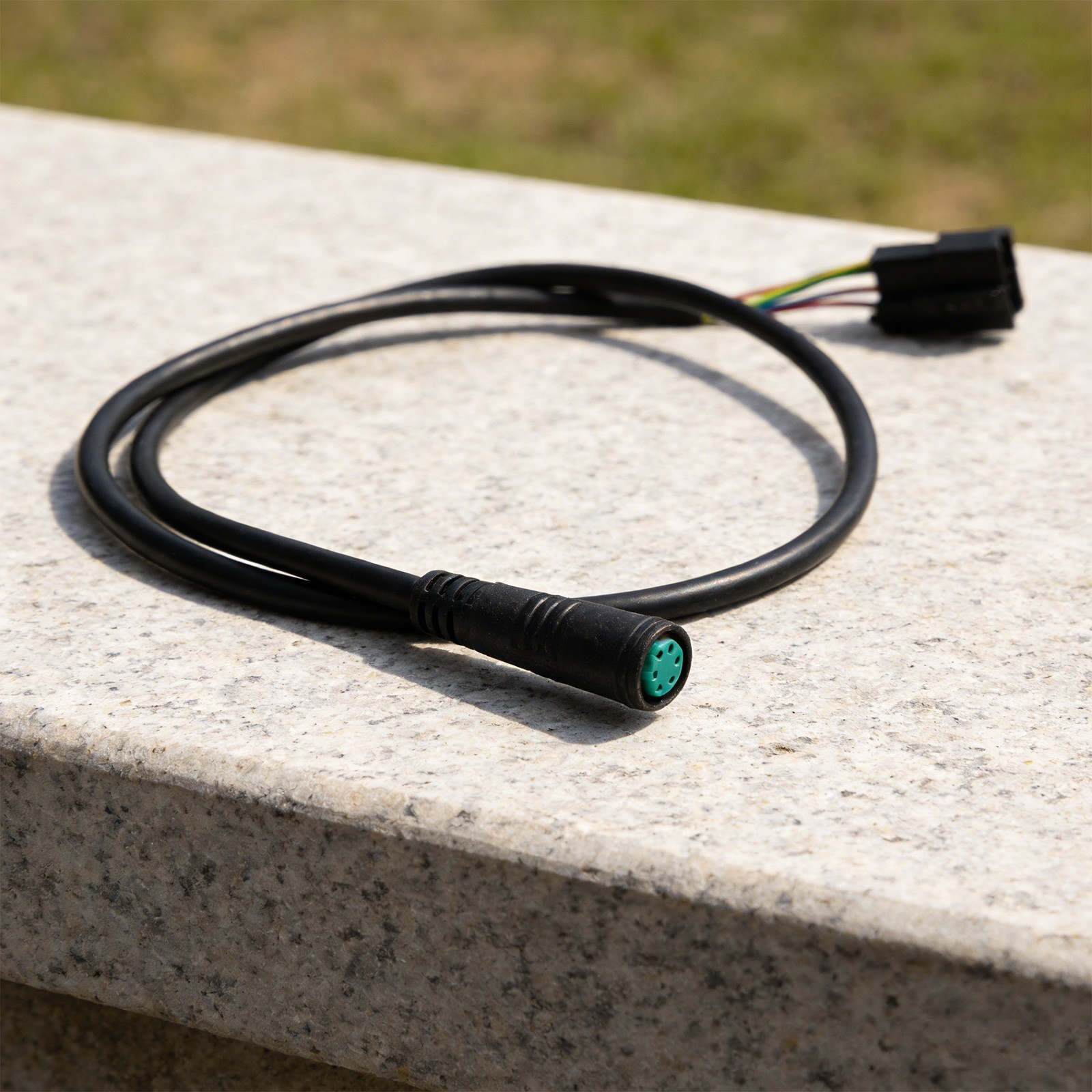 Electric Bicycle 5 Pin Waterproof Extension Cable Male to Female for Ebike