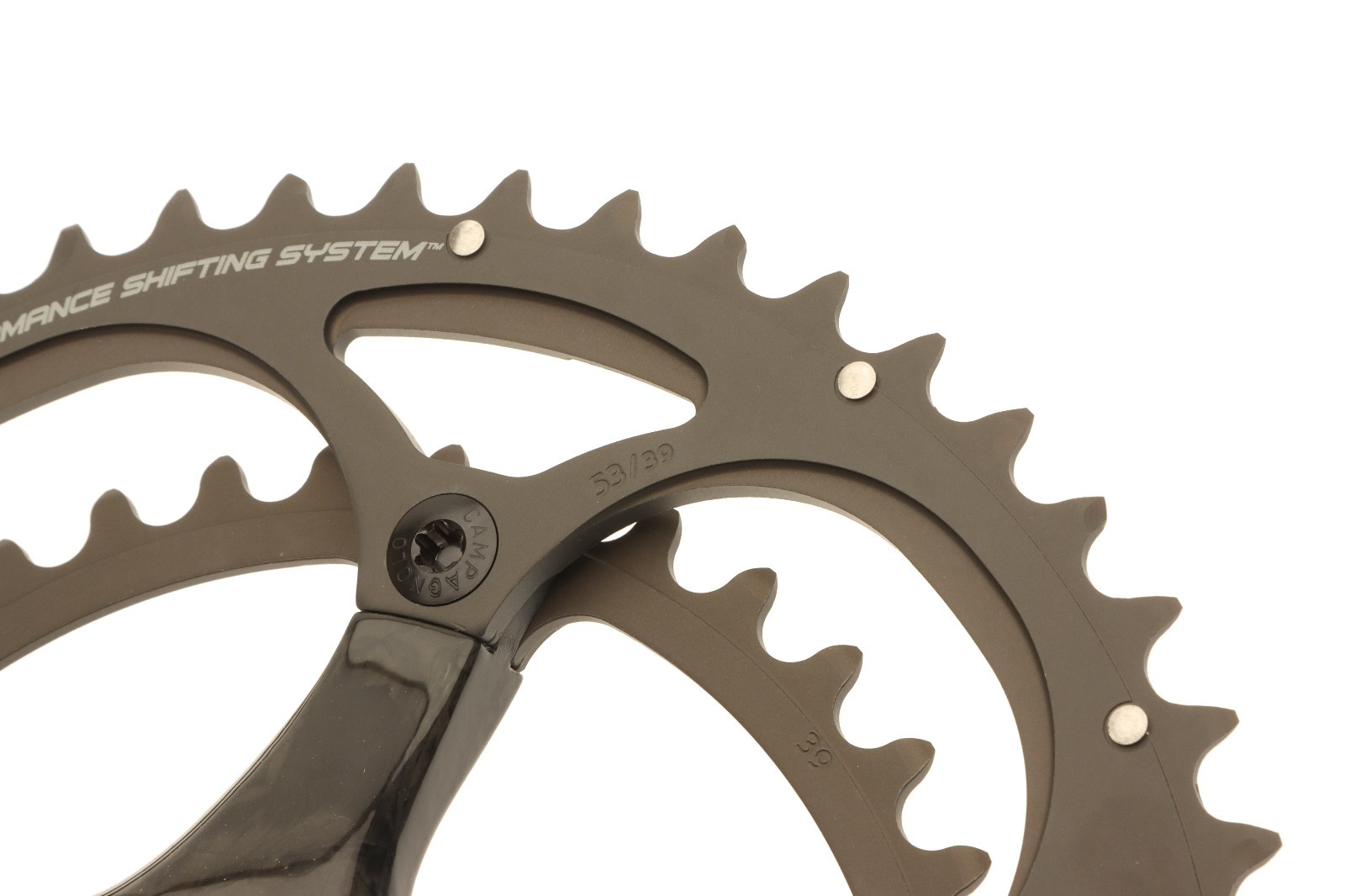 Campagnolo Super Record Titanium Crankset 53/39T 11s 170mm ’11 Ultra-Torque NEW