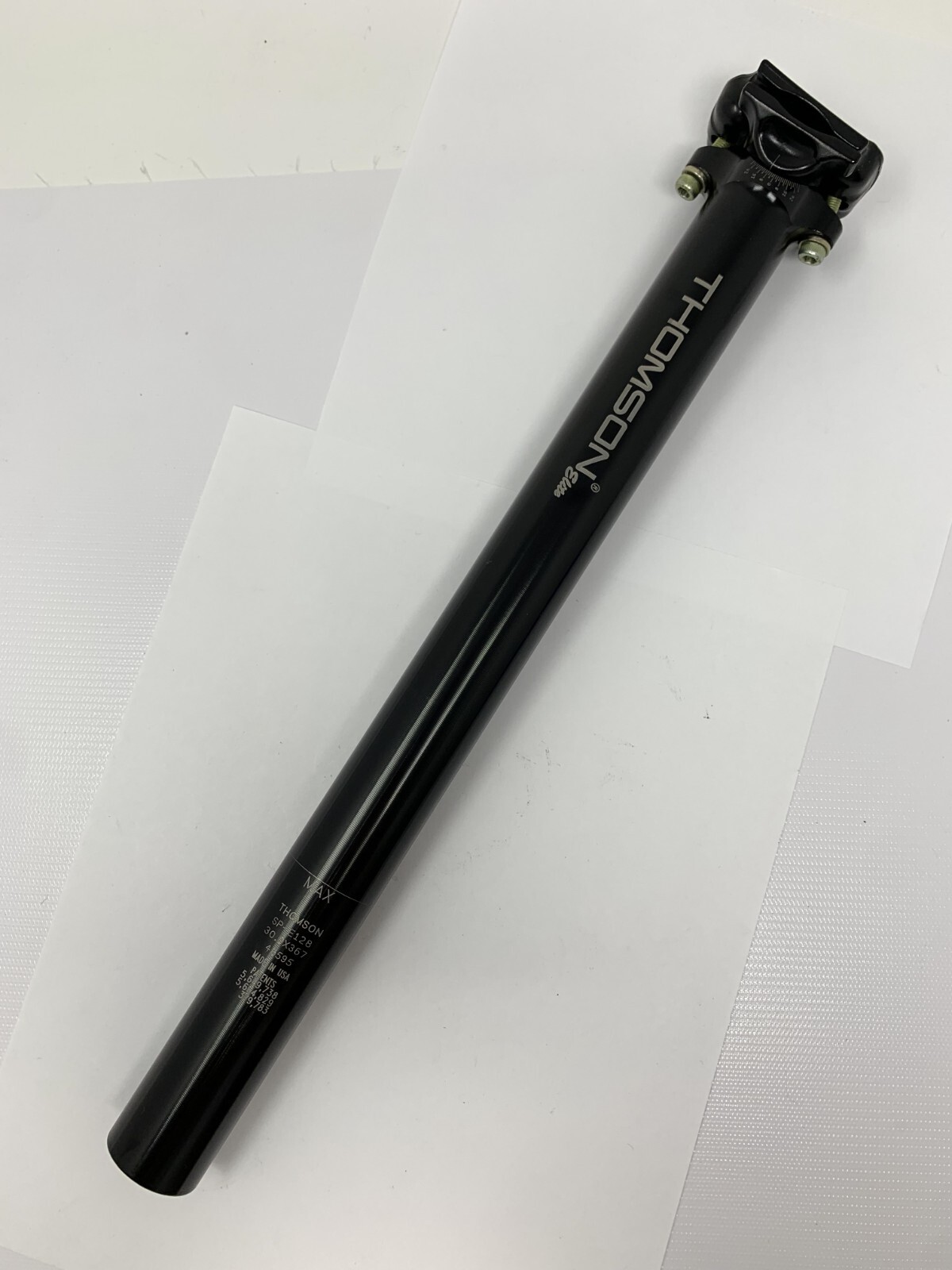 Thomson Elite 30.9 x 367mm Black Seat Post