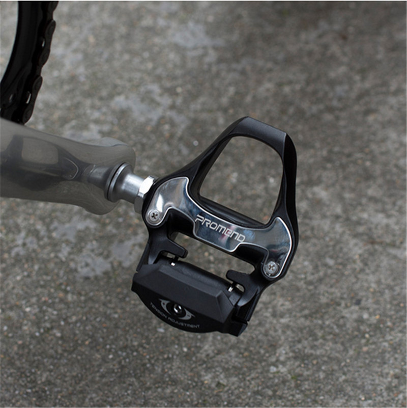 Promend Ultralight 217g Titanium Road Bike Self-lock Pedals Bicycle Lock Pedals