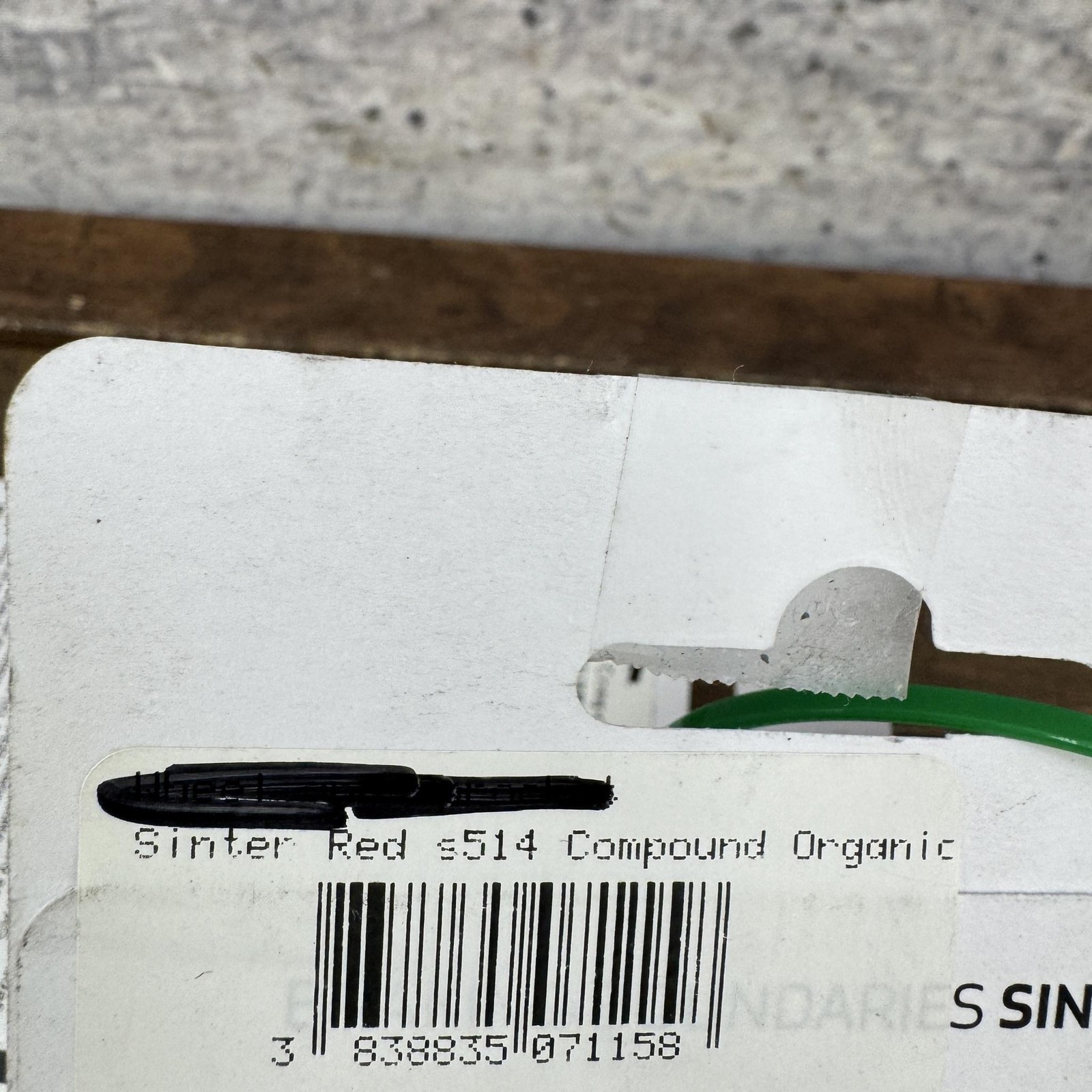 Sinter Disc Brake Pads Shimano A Compatible Red Organic Resin RED S514 4 Pads