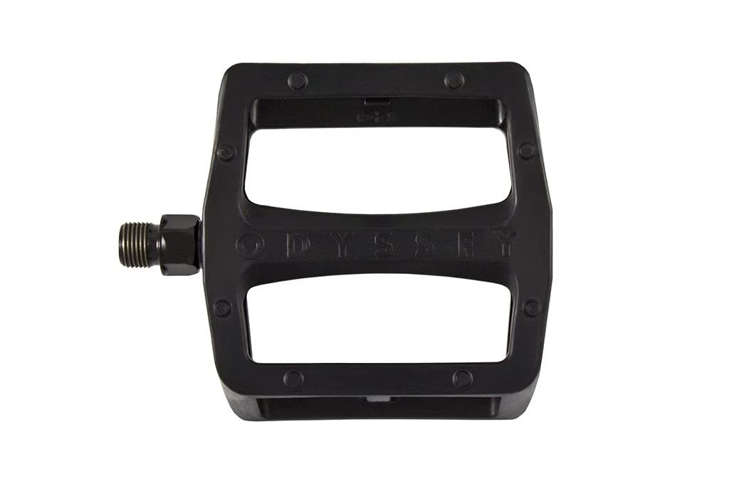 Odyssey Grandstand V2 PC Pedals – Platform, Composite/Plastic, 9/16″, Black