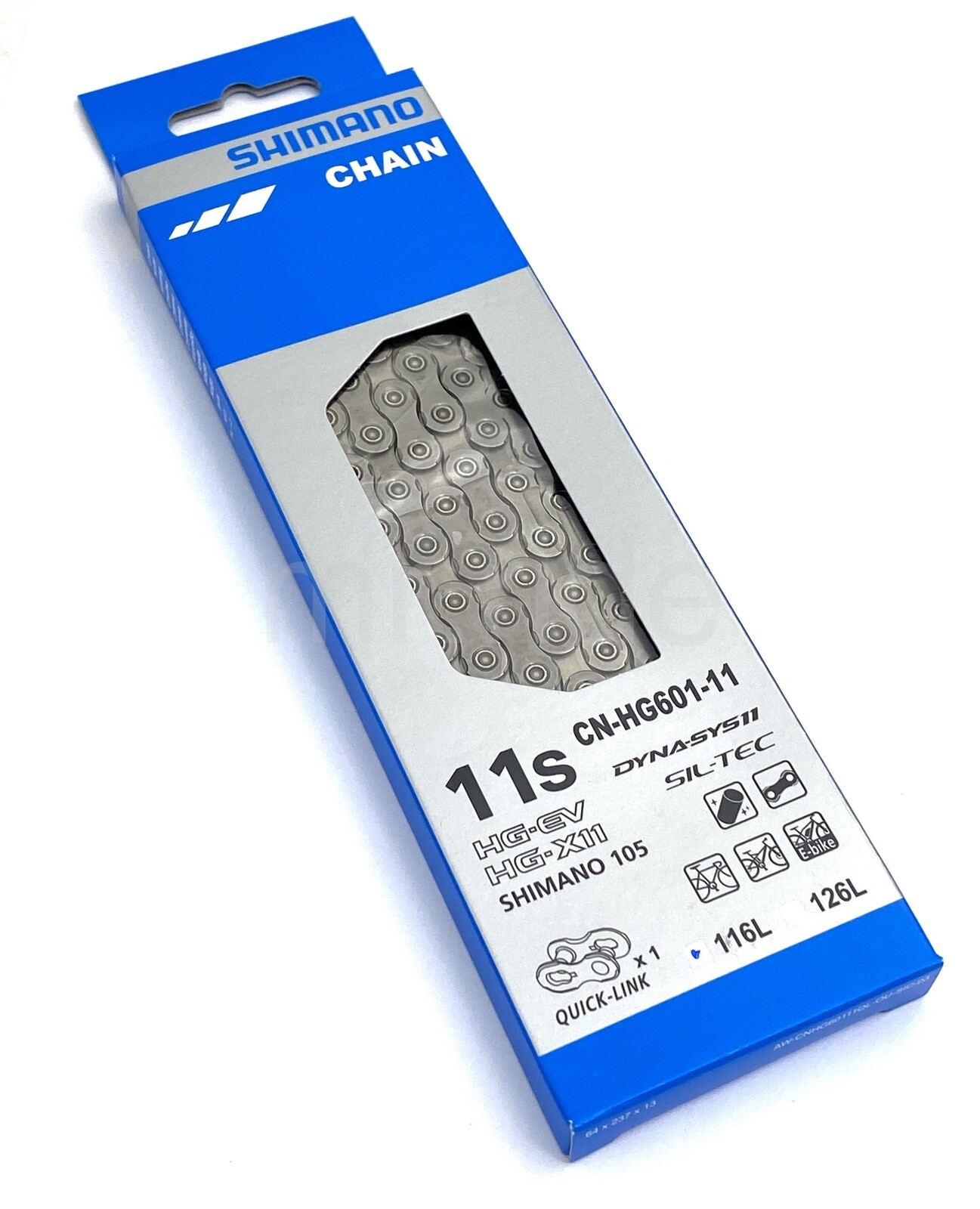 Shimano CN-HG601-11 11Spd 116L W/missing link Chain fit Ultegra Dura Ace 105