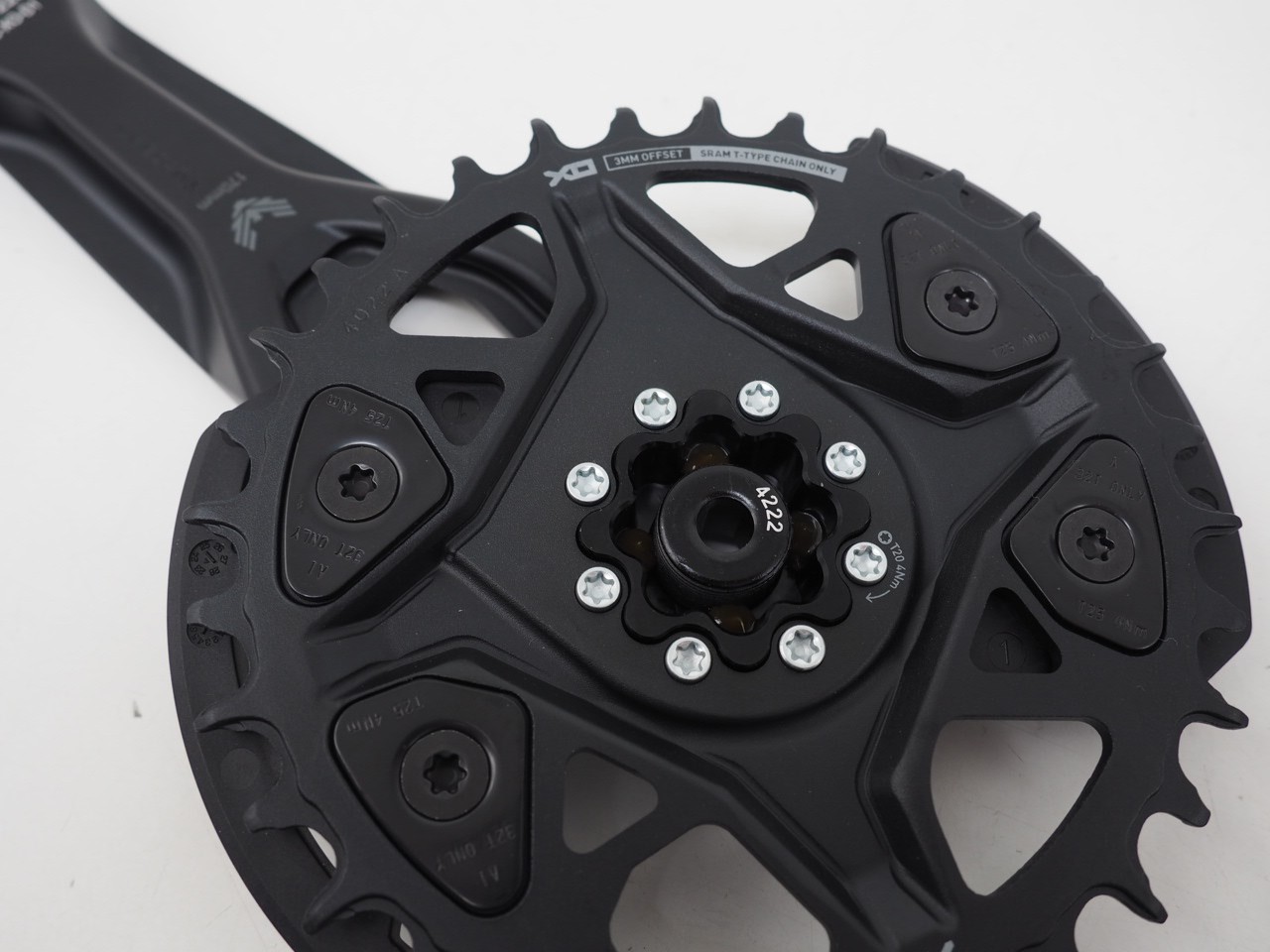 New! SRAM XO Eagle dub Wide Crankset T-Type 32t 1x 3mm Offset 170mm Length MTB