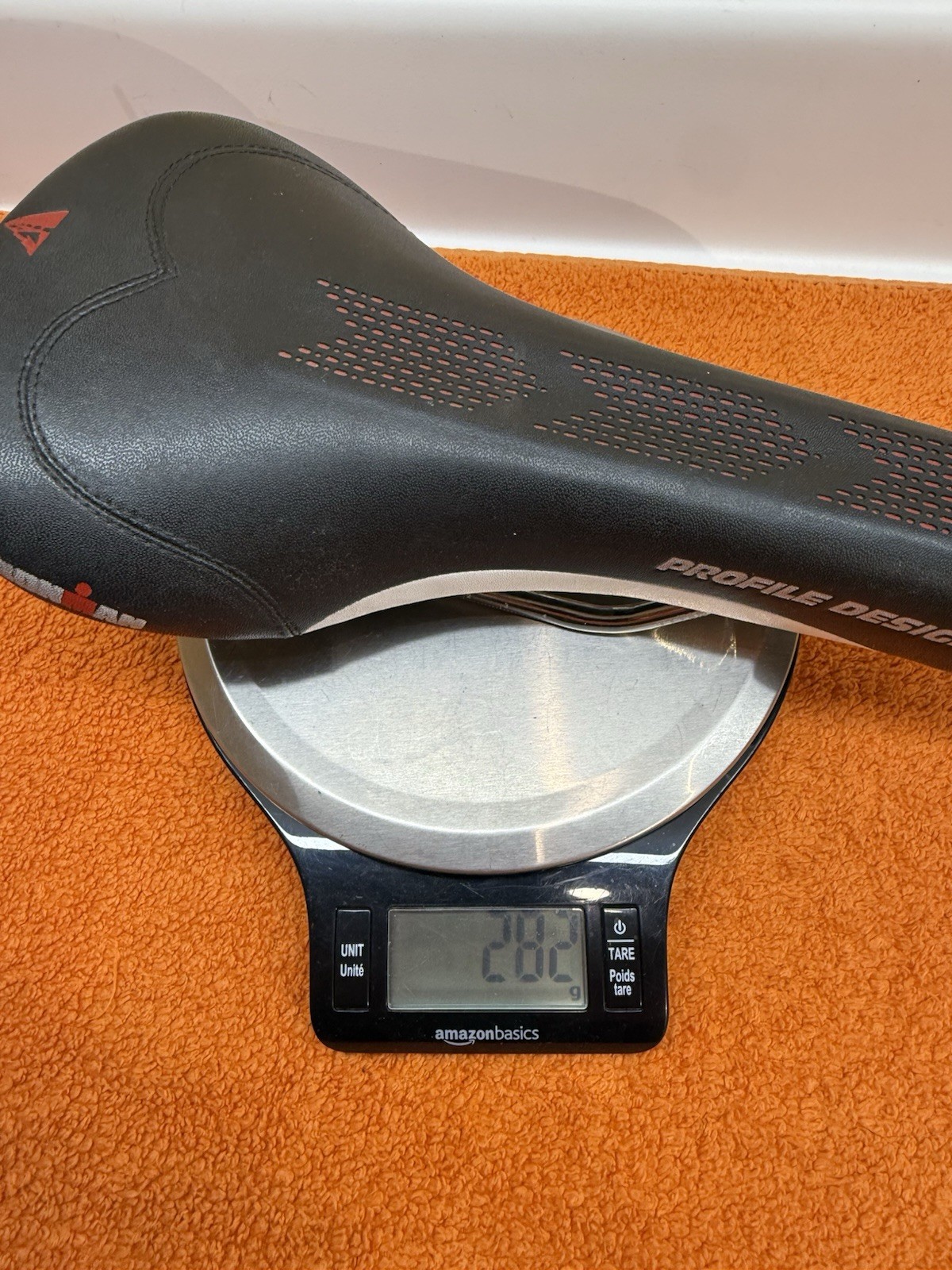 Profile Design Ironman Saddle Titanium Rails for Tri or TT Black 139mm width