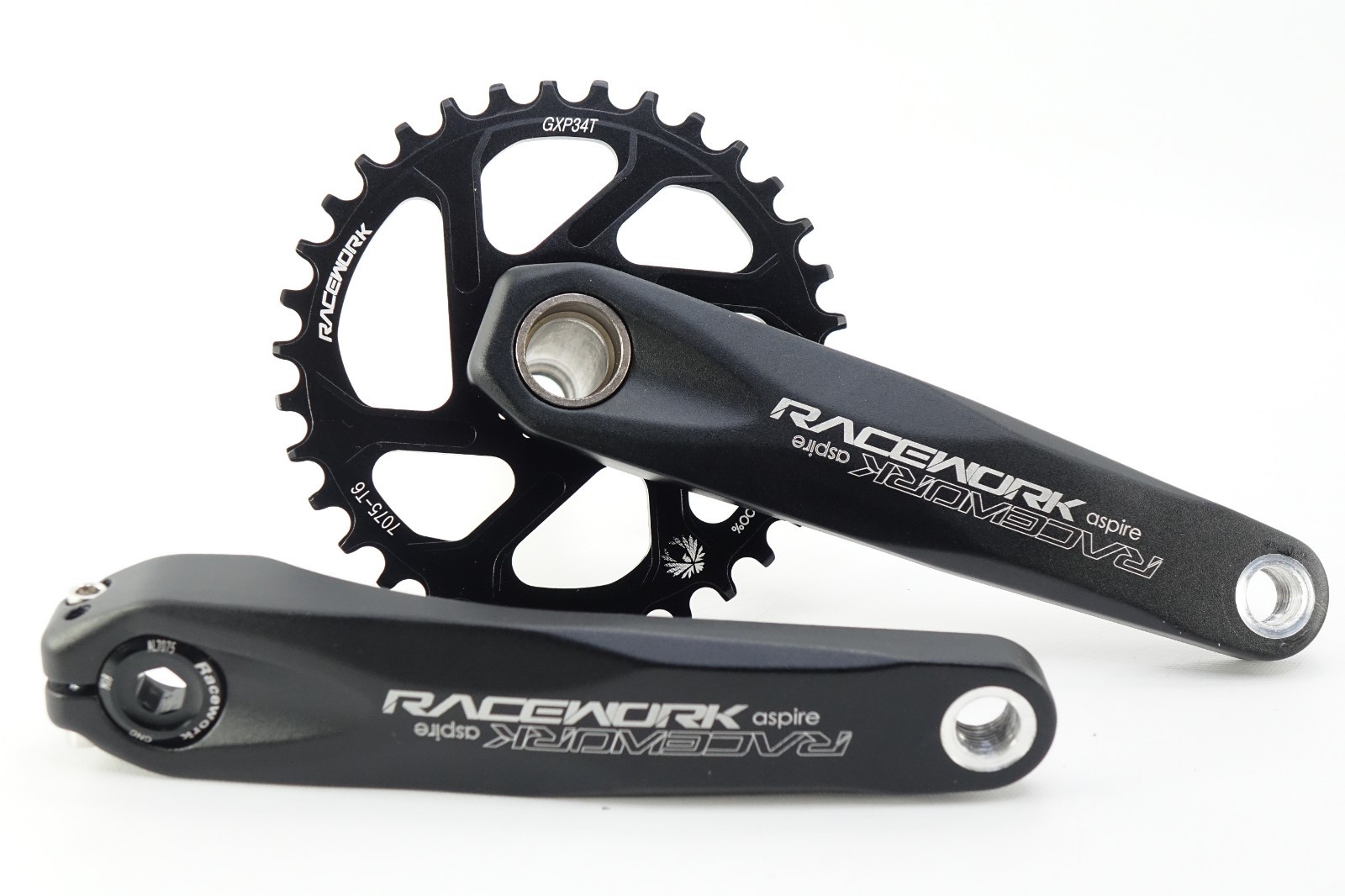 Raceworks GXP 170mm MTB Bike Crankset + 32T Narrow Wide Chainring