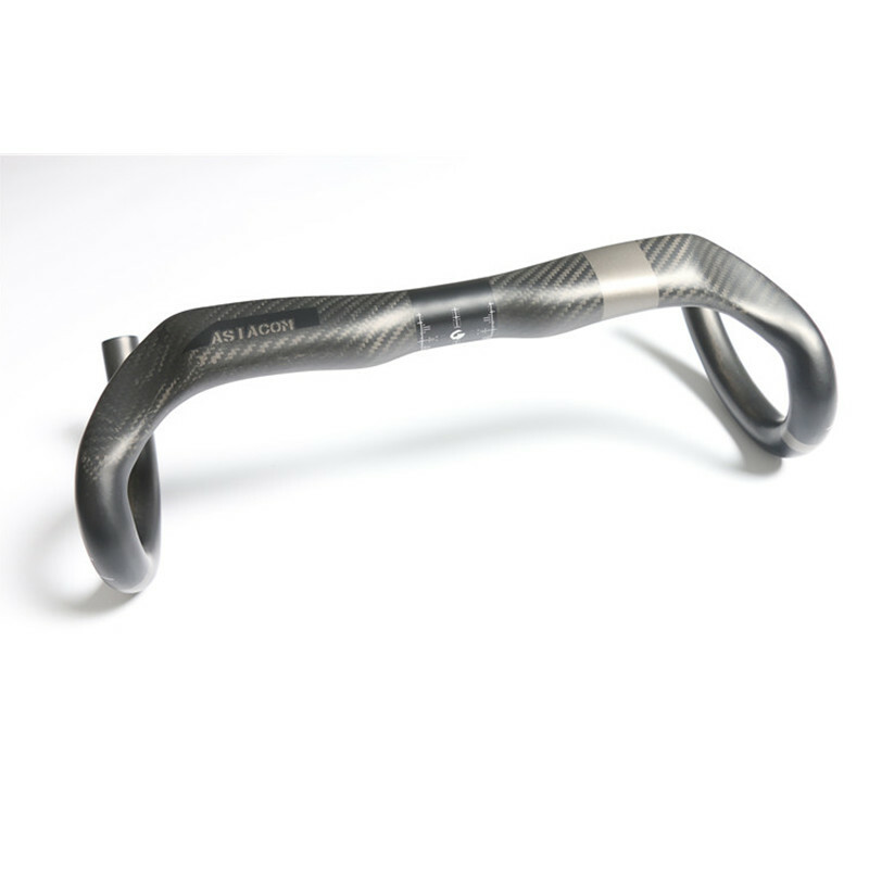 Full Carbon Bicycle Handlebar Road Bike Aero Bar Drop Bar 31.8*380/400/420/440mm