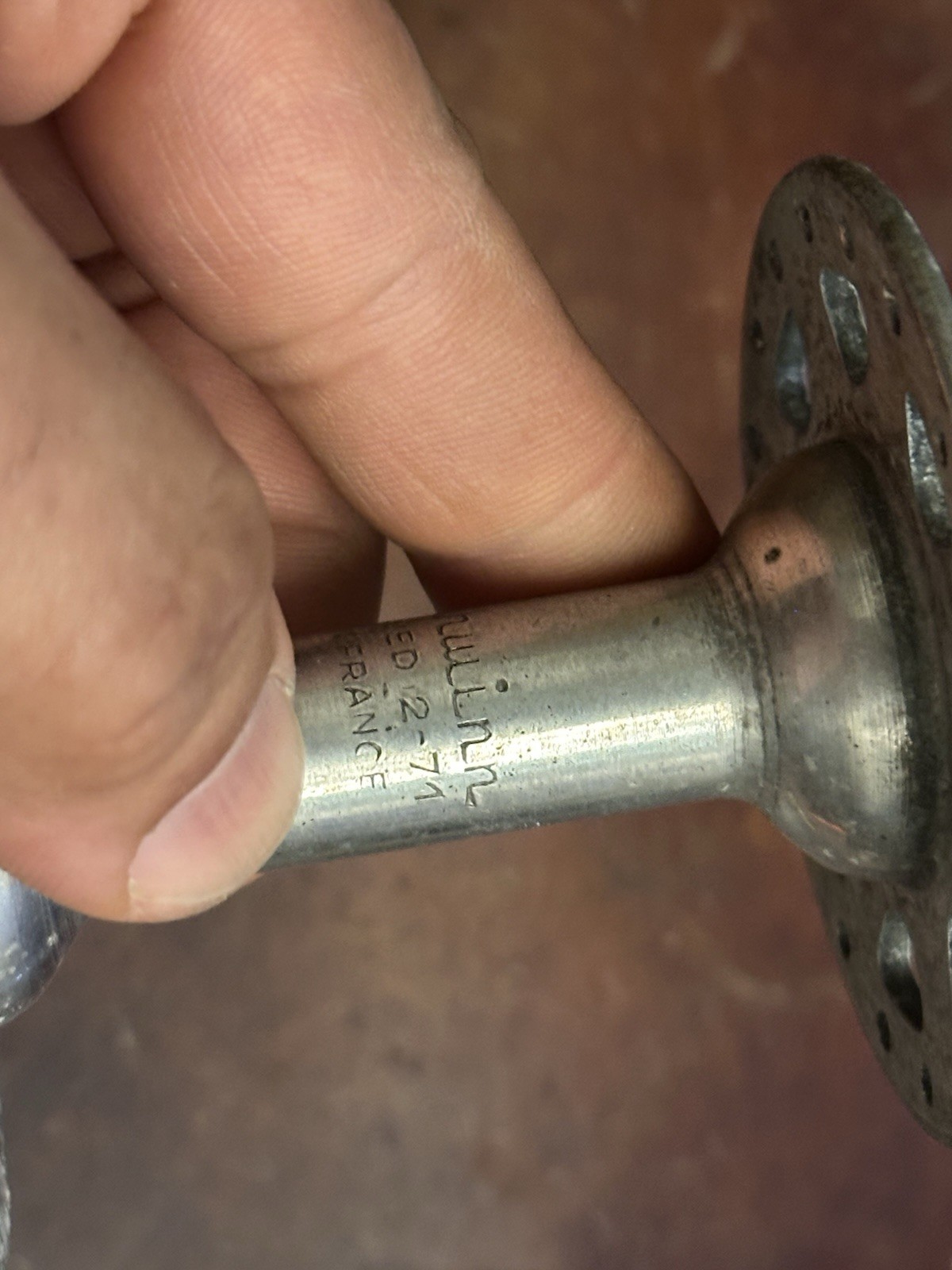 Vintage Schwinn Approved 36h High Flange Front Hub 1971 2-71 100mm