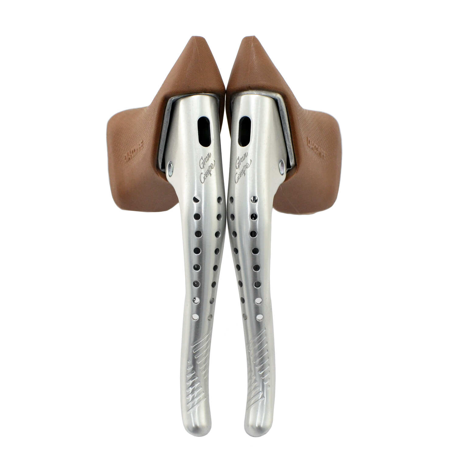 DIA-COMPE GC07H Aero Drilled Road Bike Drop Bar Brake Levers Set , Brown