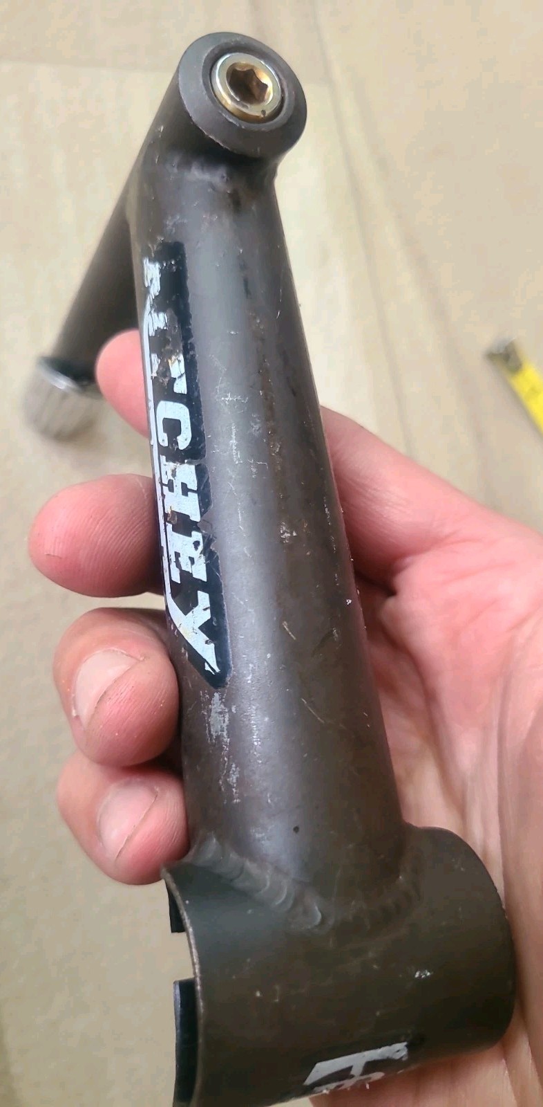 Vintage 1992 Ritchey Force Quill Stem Black 130mm 22.2mm 25.4mm Clamp MTB