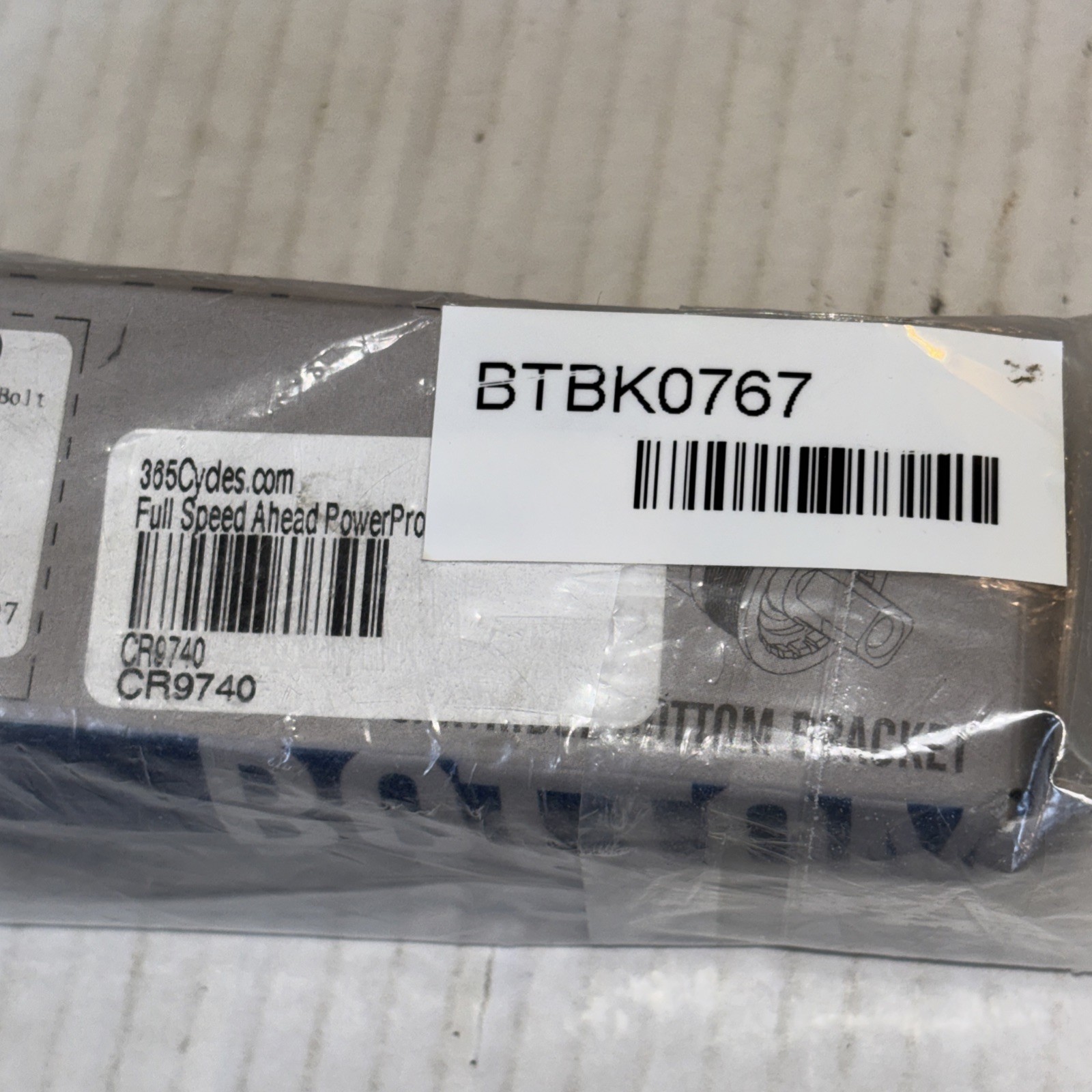 FSA RPM Square Taper Bottom Bracket 68x118mm JIS Sealed Cartridge BSA Dmg Box