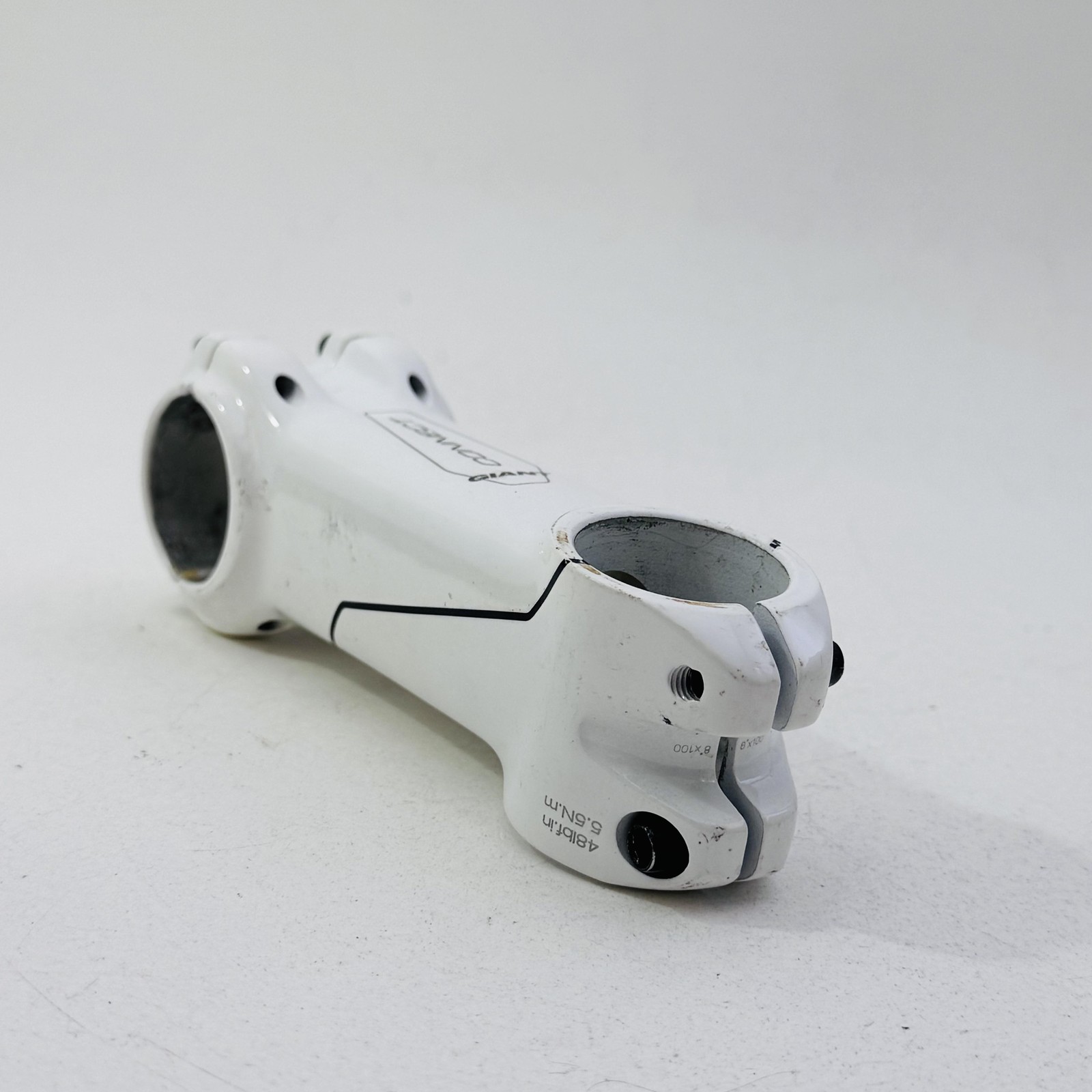 Giant Connect Threadless Stem 100mm 31.8mm 8° White Alloy Road MTB Bike A33