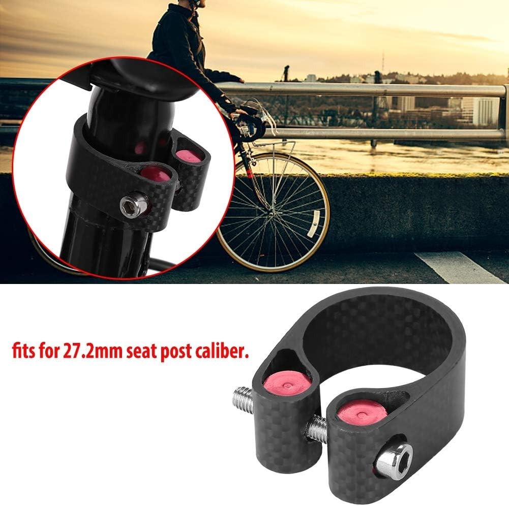 Modern Carbon Fiber Seatpost Clamp 27.2mm – Easy Install, Outstanding Durability