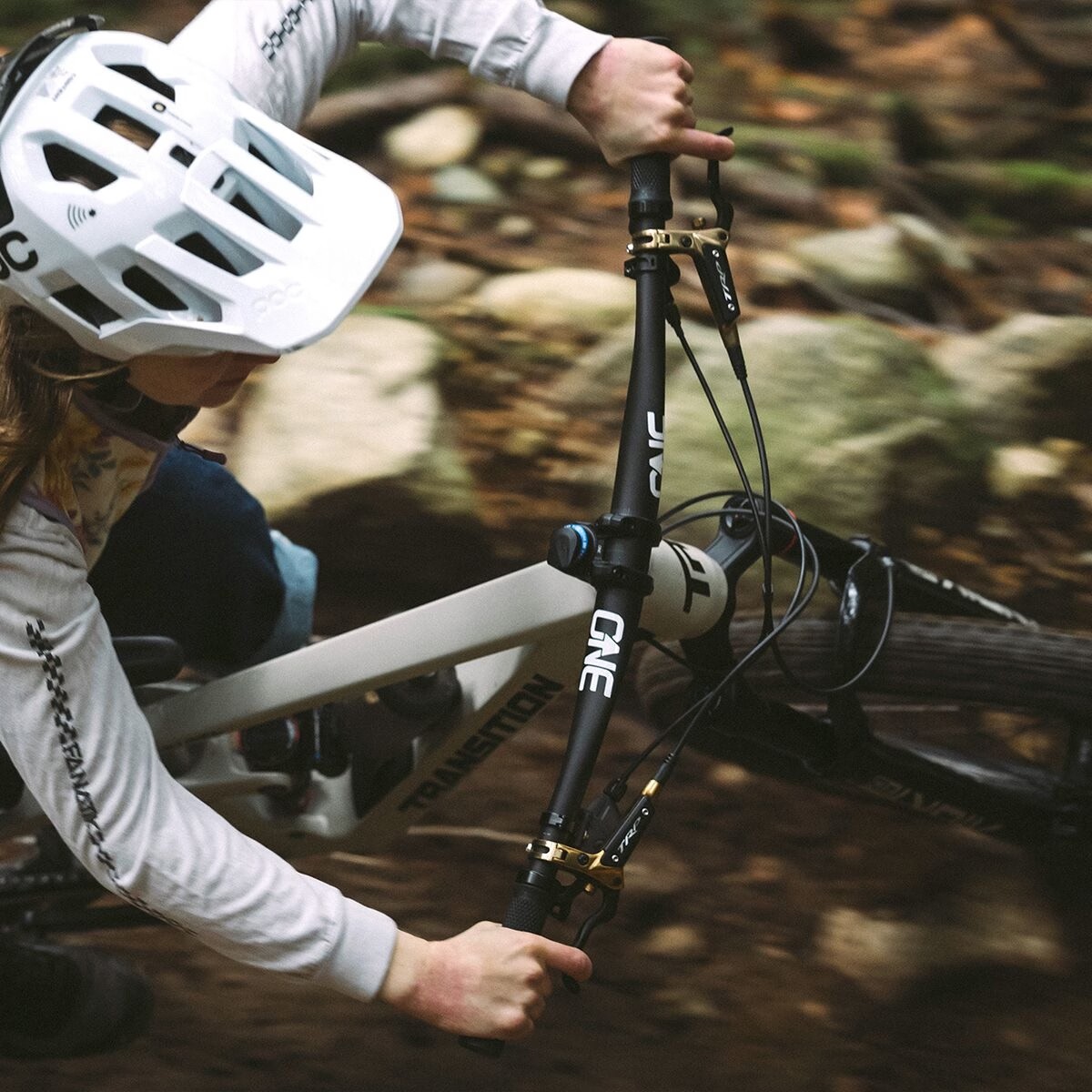 OneUp VC Carbon Riser Bar – 35mm/800mm Carbon Fiber 5/8 deg Black