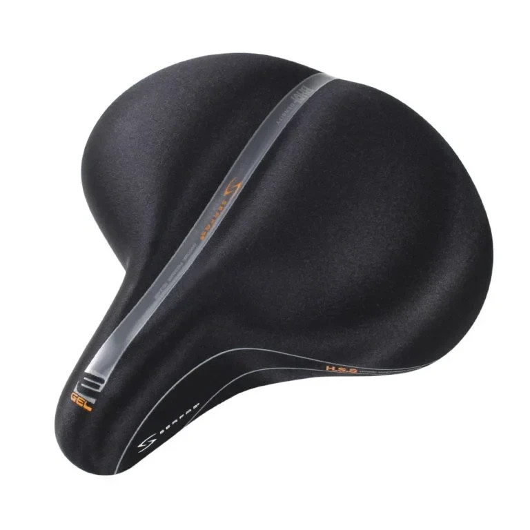 SR Suntour NCX 31.6mm x 350mm Suspension Seatpost with Serfas E-Gel Saddle Seat