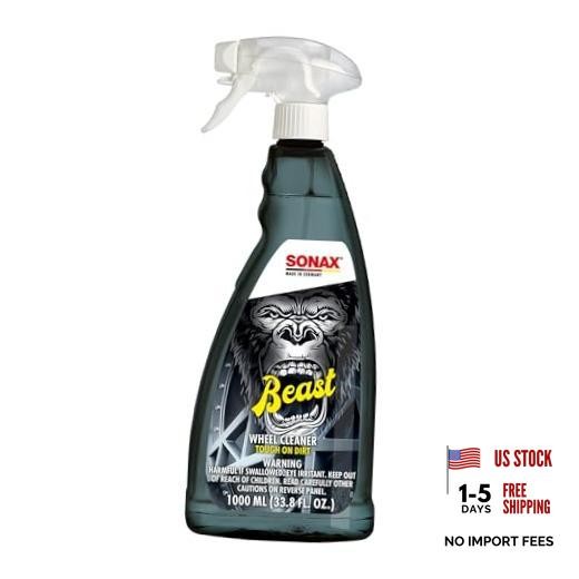 Beast Wheel Cleaner | Color-Changing Formula for Wheels 33.8 Fl Oz (Pack of 1)