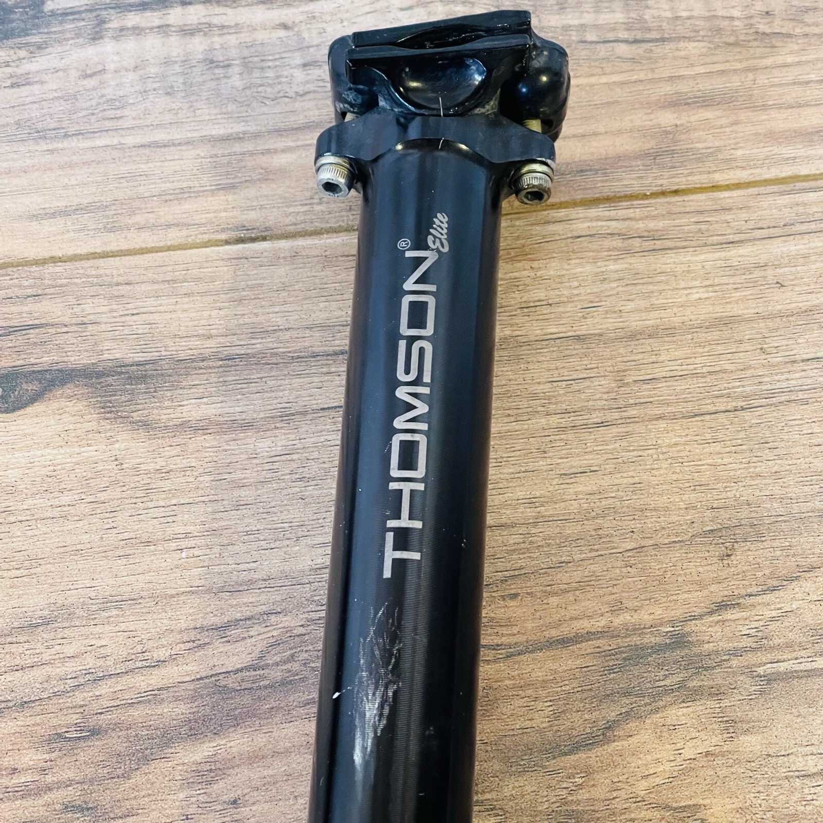 Thomson Elite Seatpost 31.6 x 367 Black Zero 0 Degree