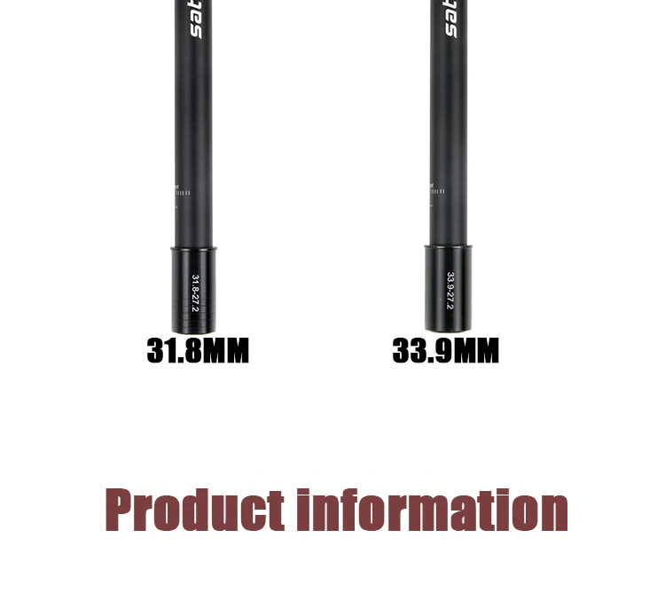27.2/28.6/30.4/30.9/31.6mm *355MM Electric Driving Shock Absorberseat Seat Tube