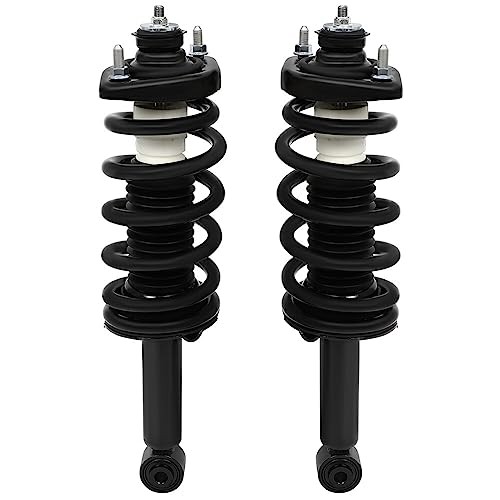 Rear Pair Complete Struts Coil Spring Assembly Shock Absorber Compatible with