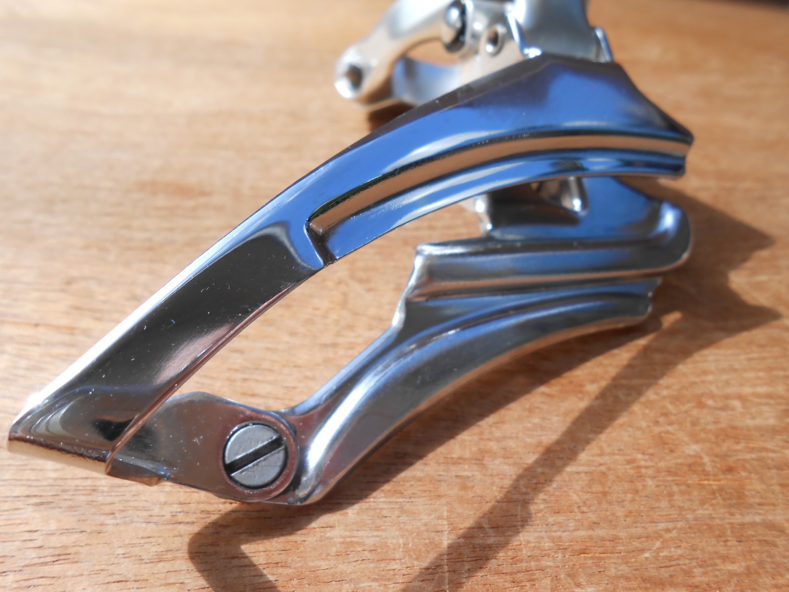 Vintage Campagnolo Record O.R. MTB Rear Derailleur Triple Bottom Pull 31.8 Clamp
