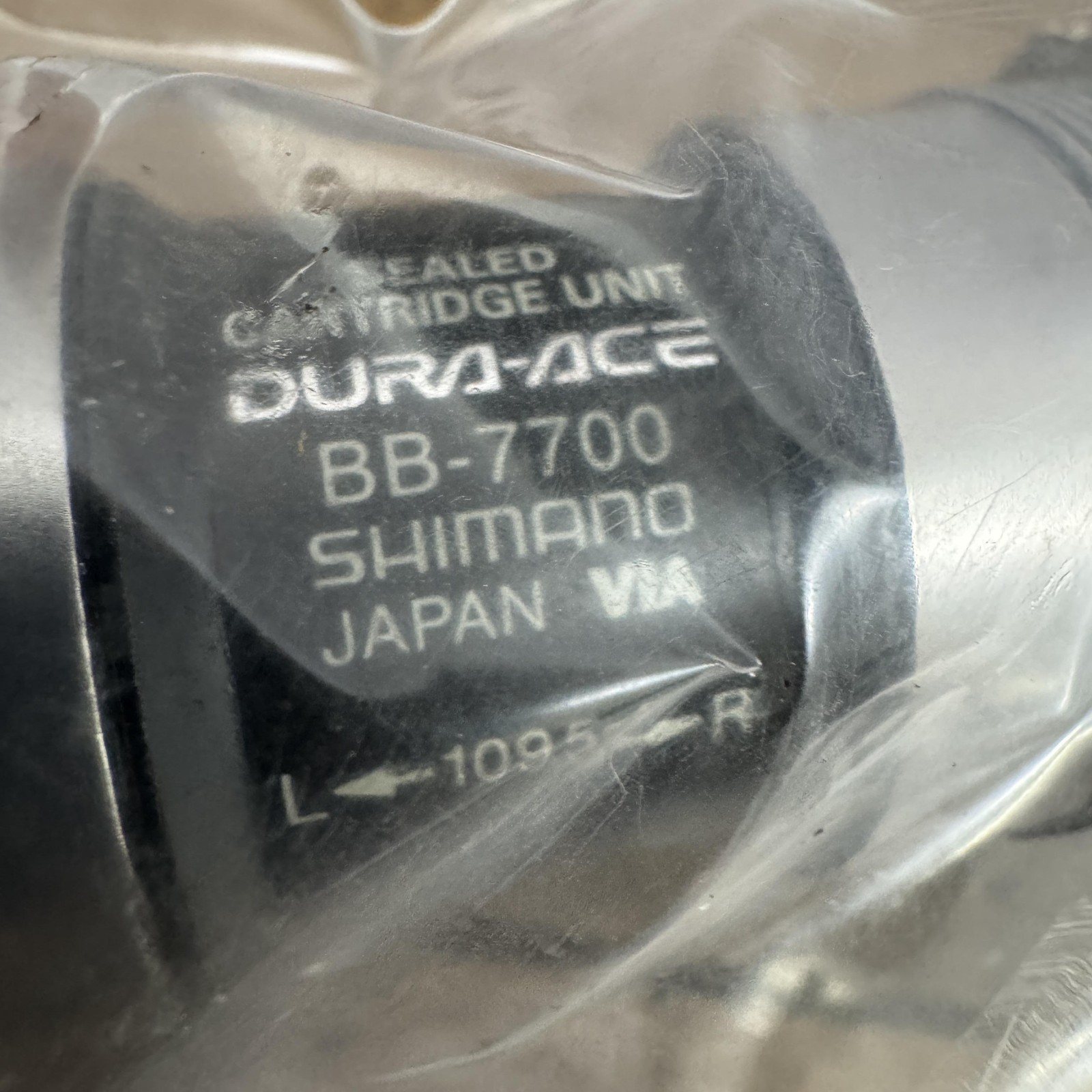 Vintage Shimano Dura-Ace BB-7700 Bottom Bracket 68mm BSA 109.5mm Octalink V1