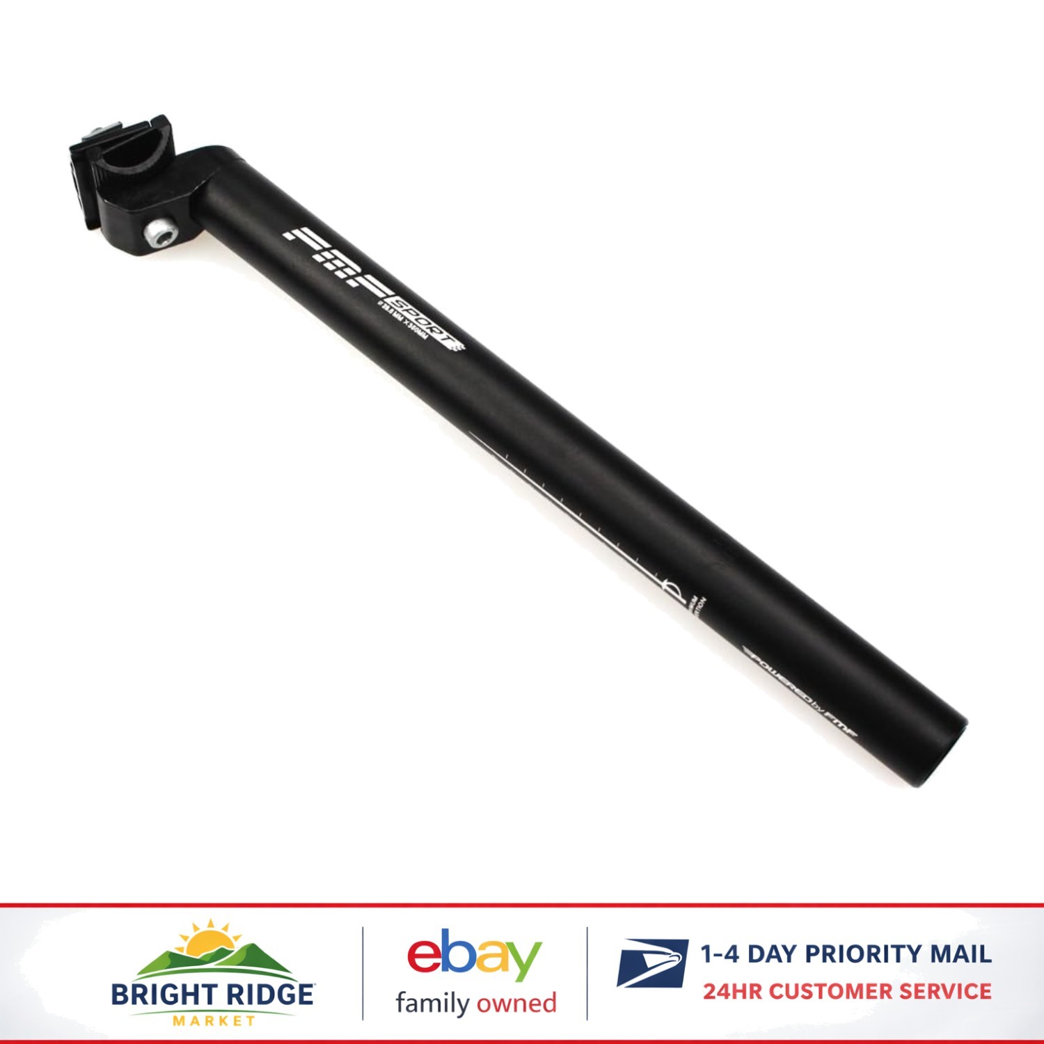 Lightweight 27.2mm Aluminum Seatpost for Mountain Bike Adjustable Length