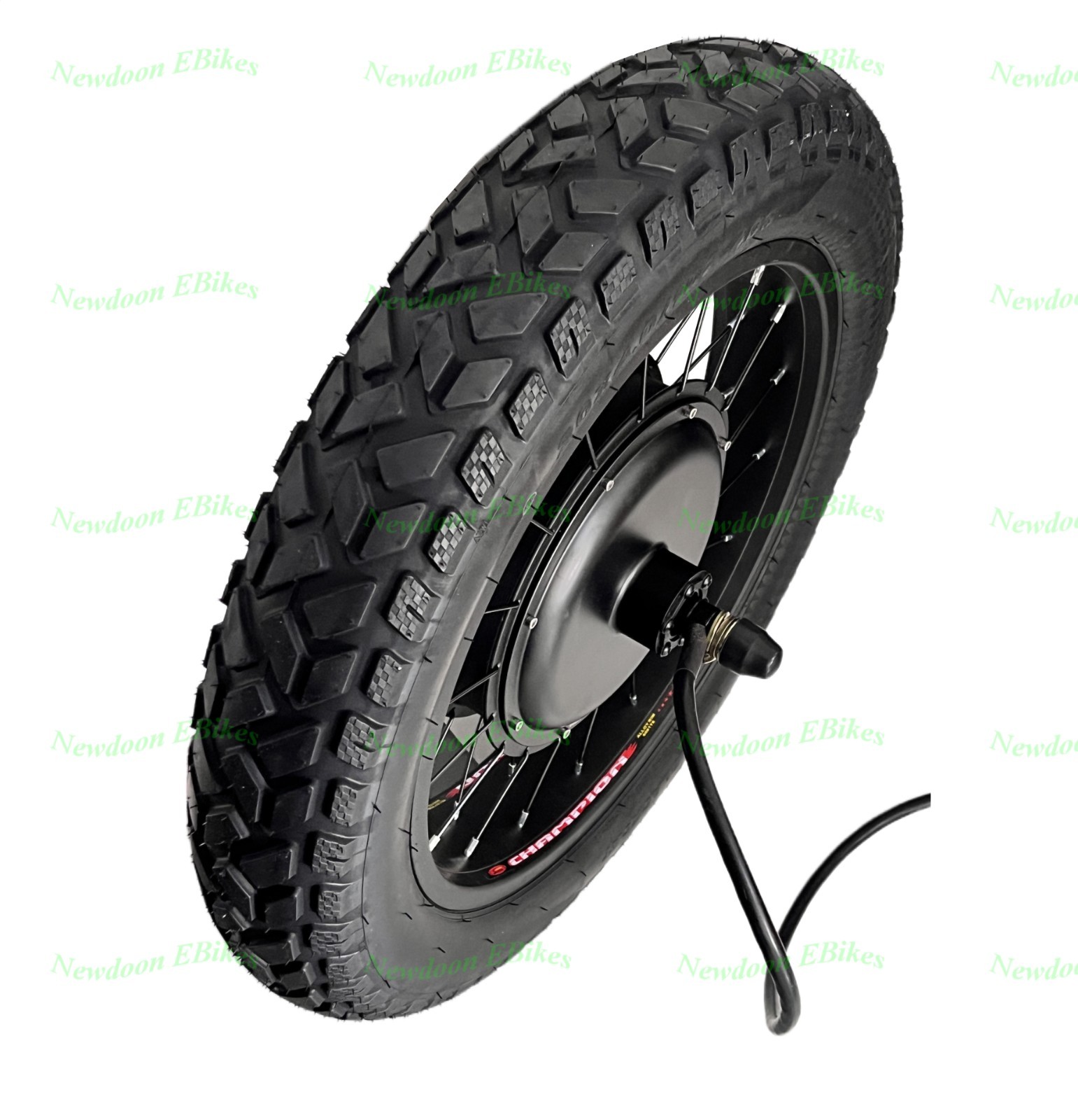 US stock: 170/190mm 72V 3000/5000W hub motor wheel with 20*4.0inch fat bike rim