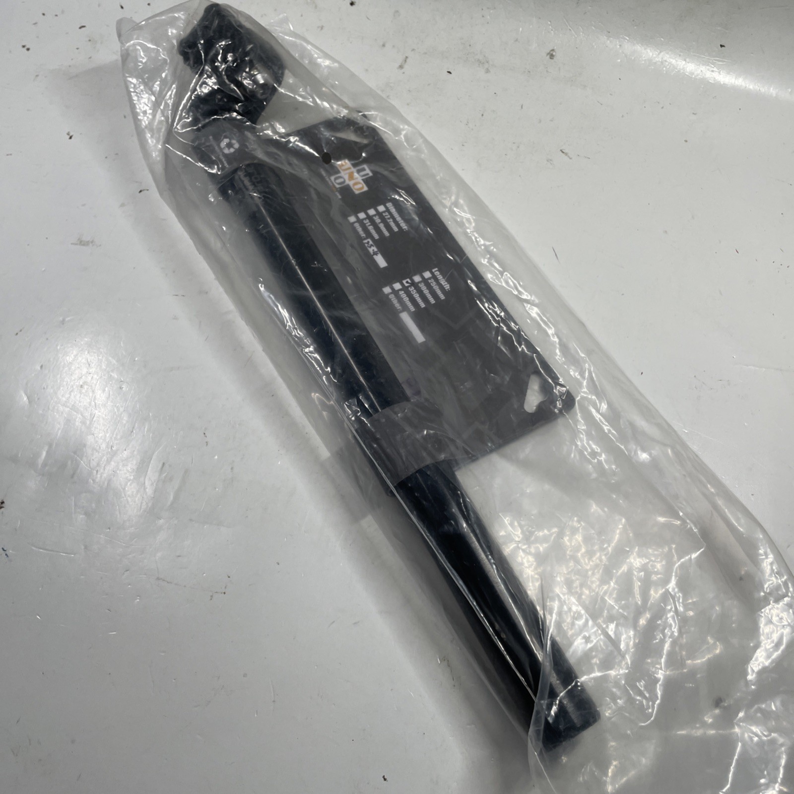 Kalloy Uno 602 Seatpost, 25.4 x 350mm, Black New & Sealed