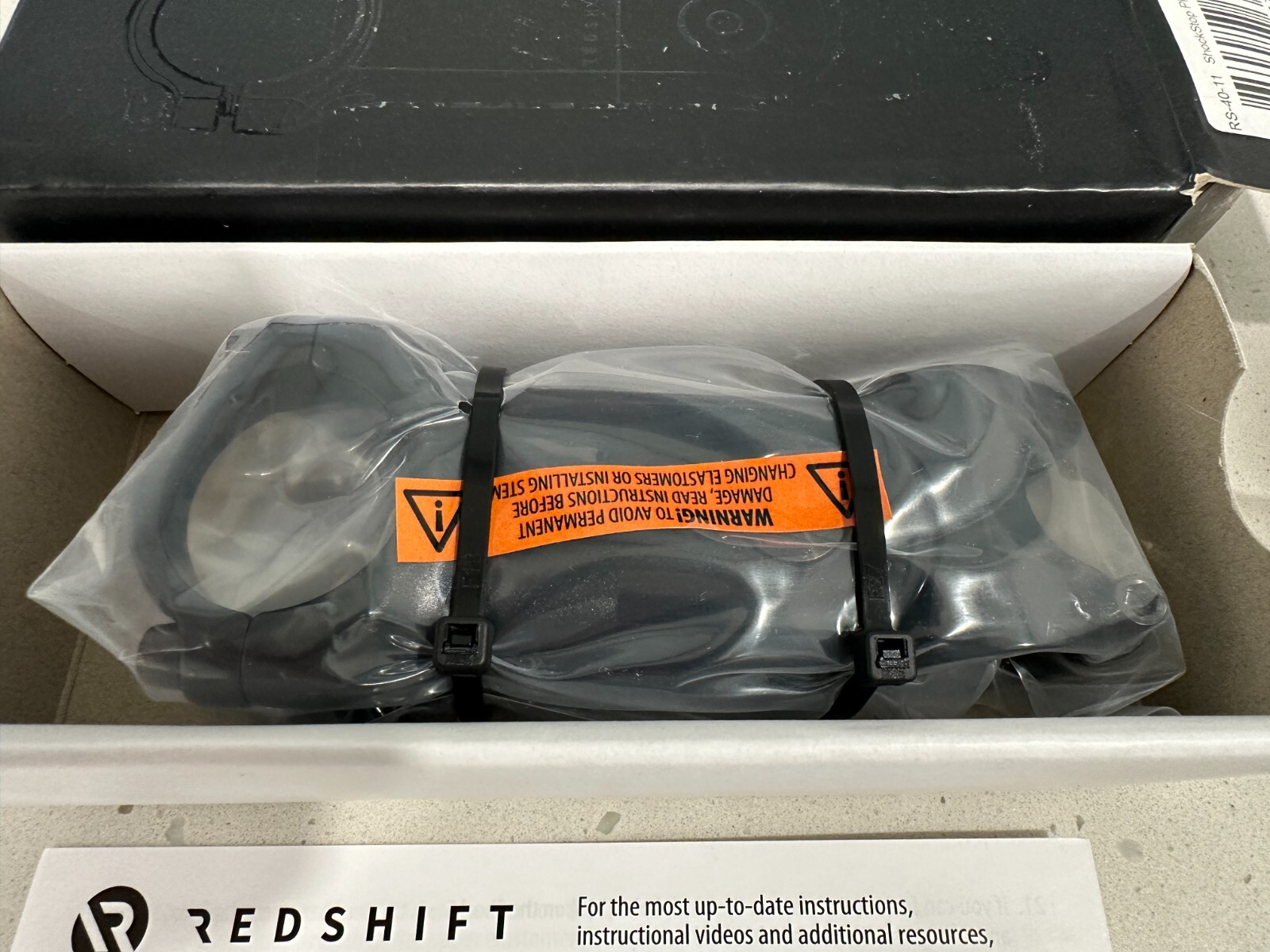 Redshift ShockStop PRO Suspension Stem +/-6 deg 90mm 1 1/8″ steerer (31.8 Clamp)