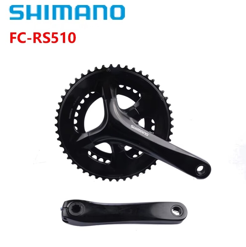 SHIMANO RS510 2×11 Speed Crankset 165mm/170mm/172.5mm/175mm 50-34T Chainwheel