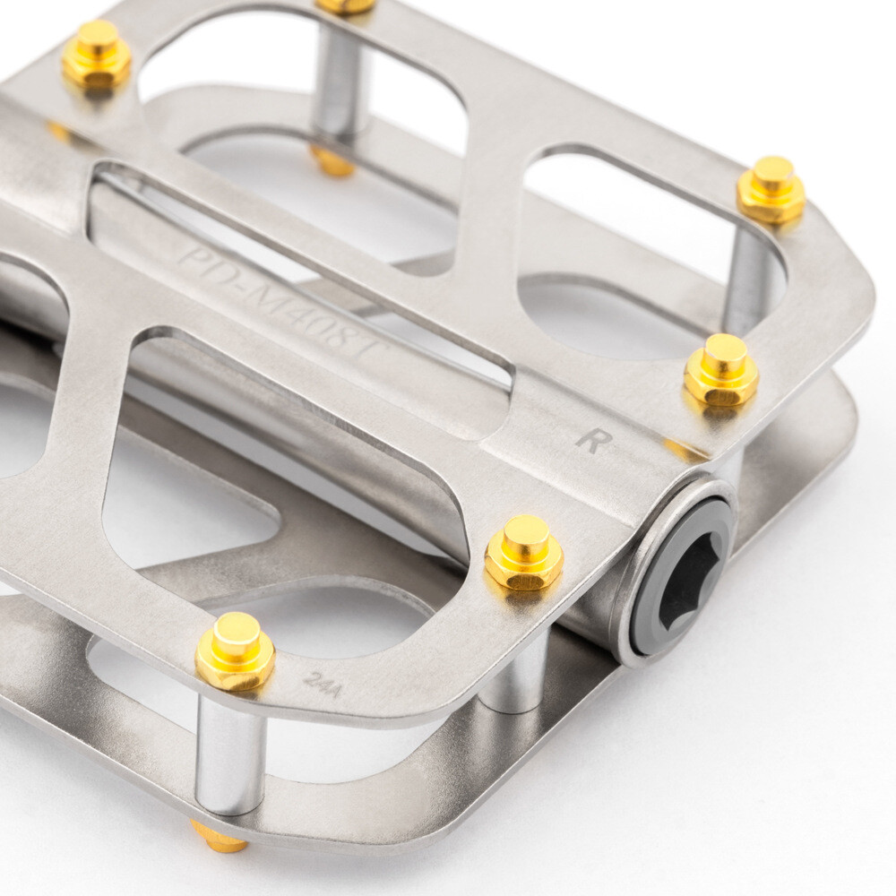 Promend 3 Bearings Ultralight MTB Road Bike Pedals Full Titanium Bicycle Pedals