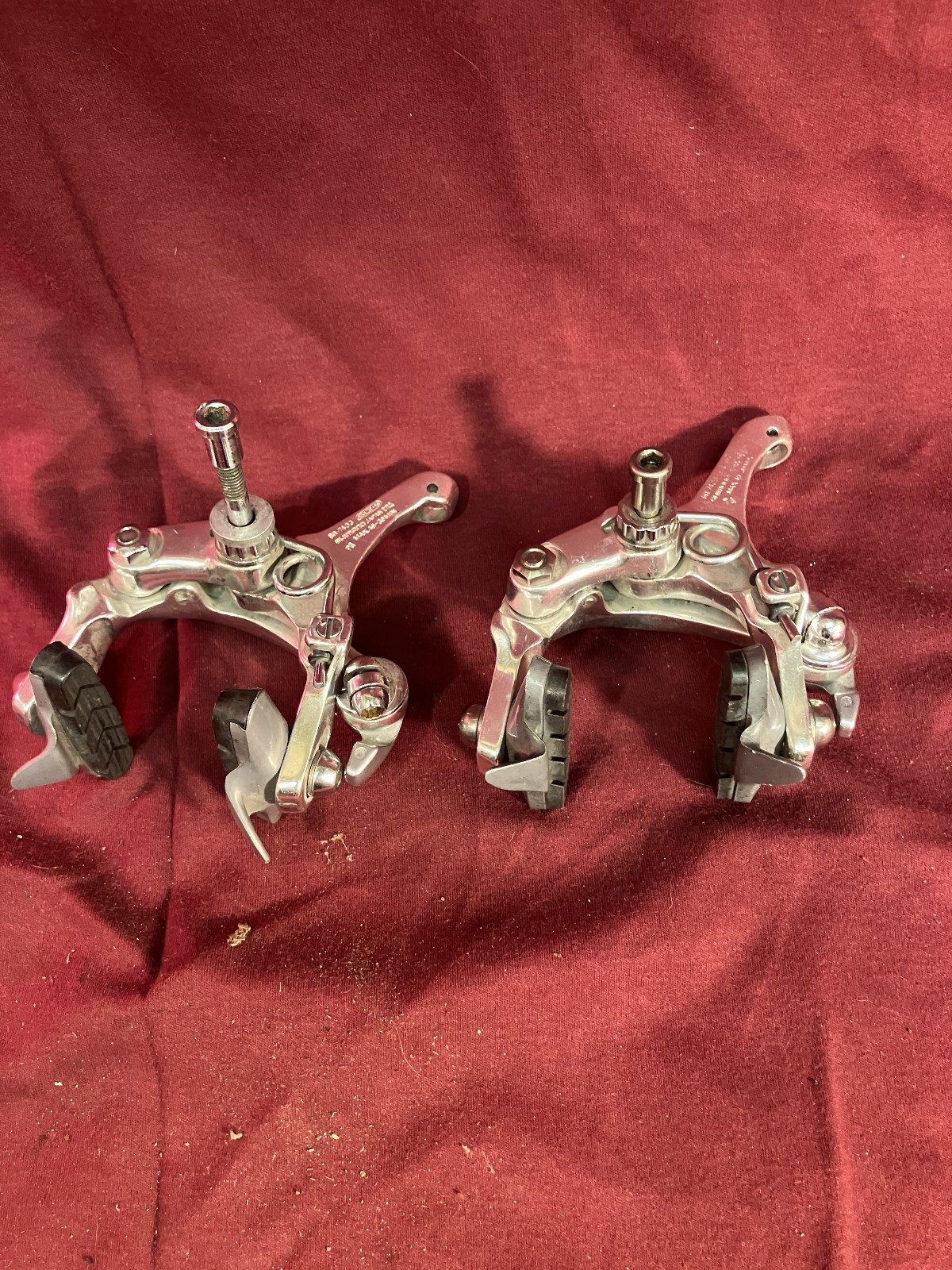 Shimano Dura Ace BR-7403 Side Pull Dual Pivot Rim Brakes Silver 7400 90s, 384g
