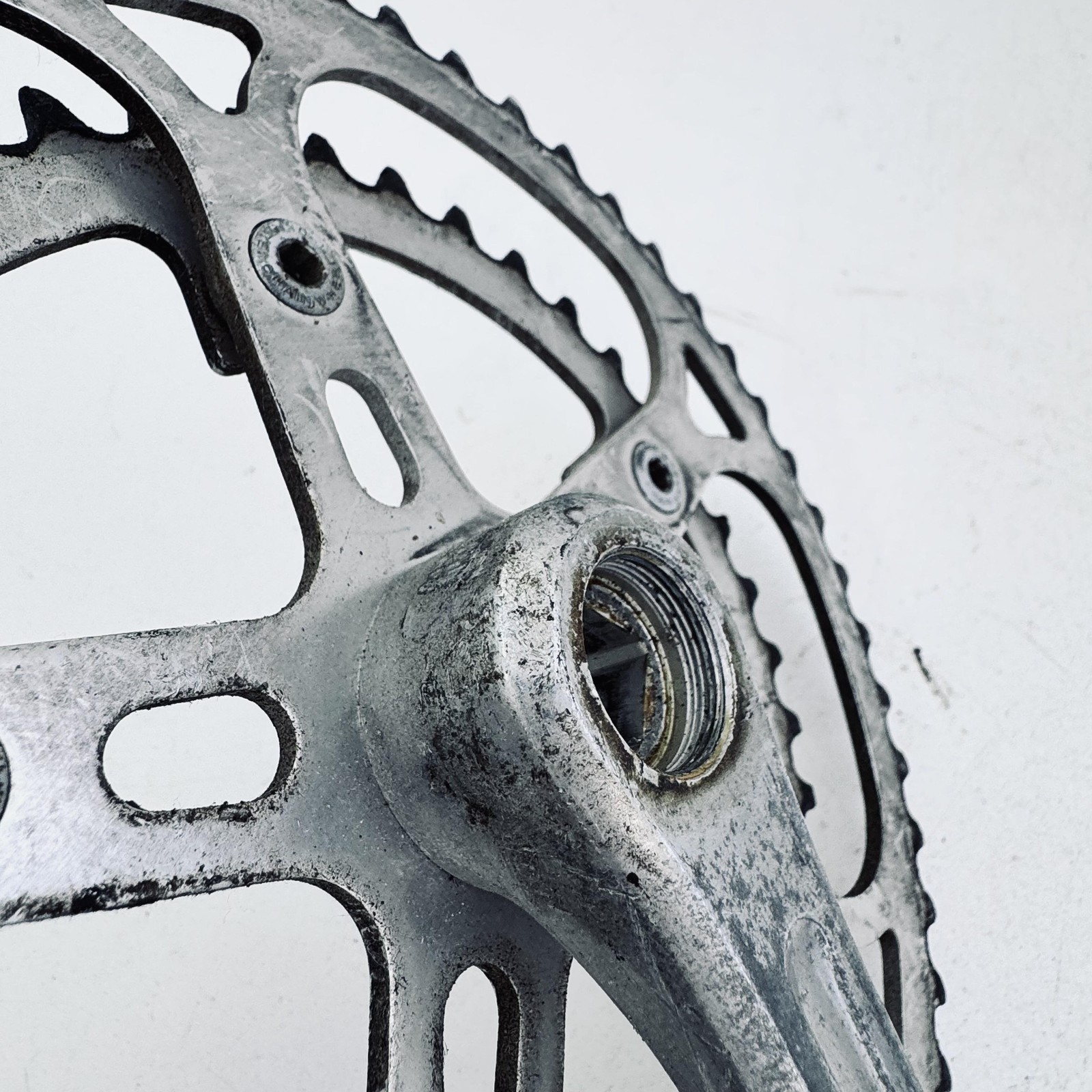 Vintage Sugino Super Maxy Right Crank 170mm Double 52/40T Silver Road Bike A93
