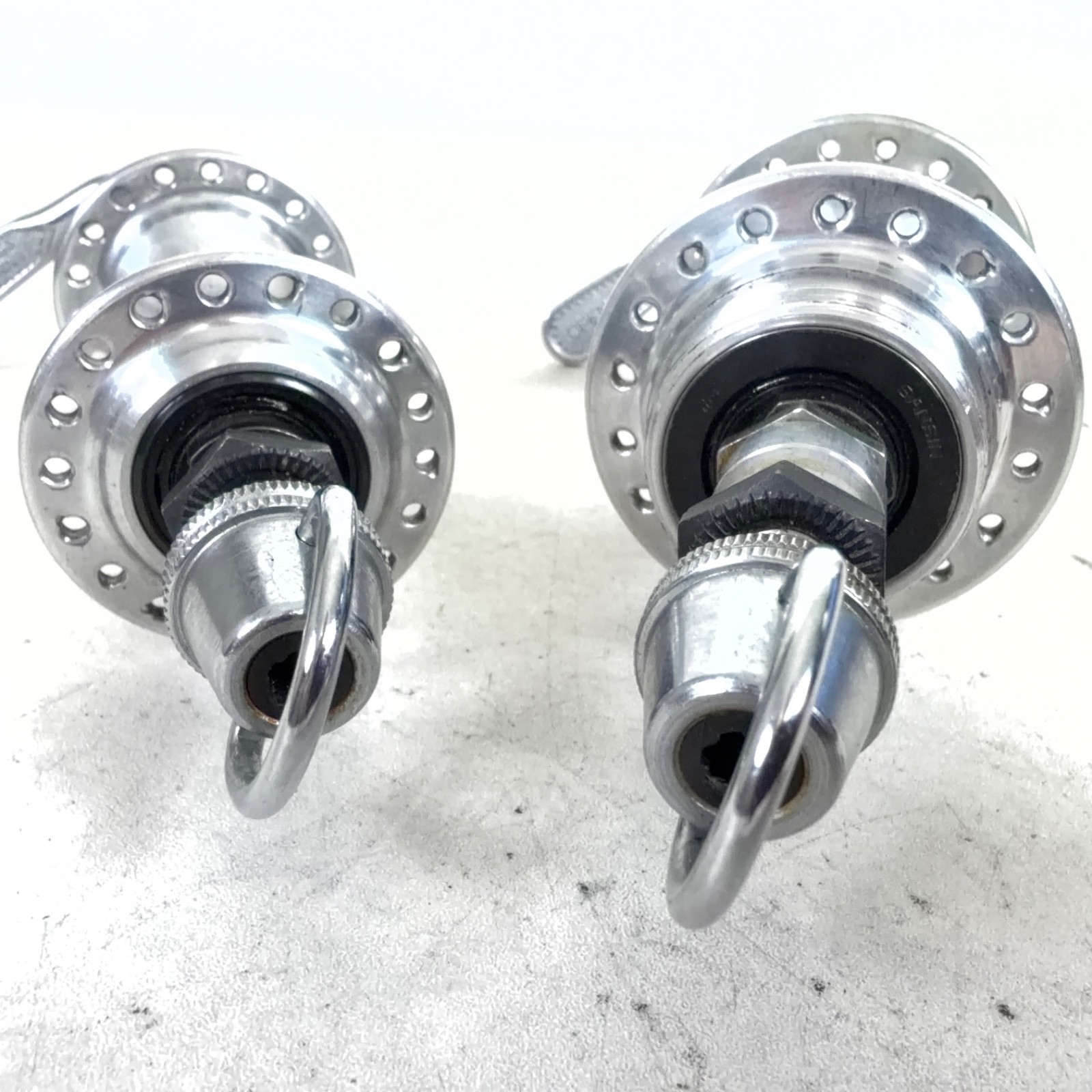 Sansin Vintage Gyro-Master Road Bike Hub Set F/R 36/36s 100/126 OLD QR Freewheel