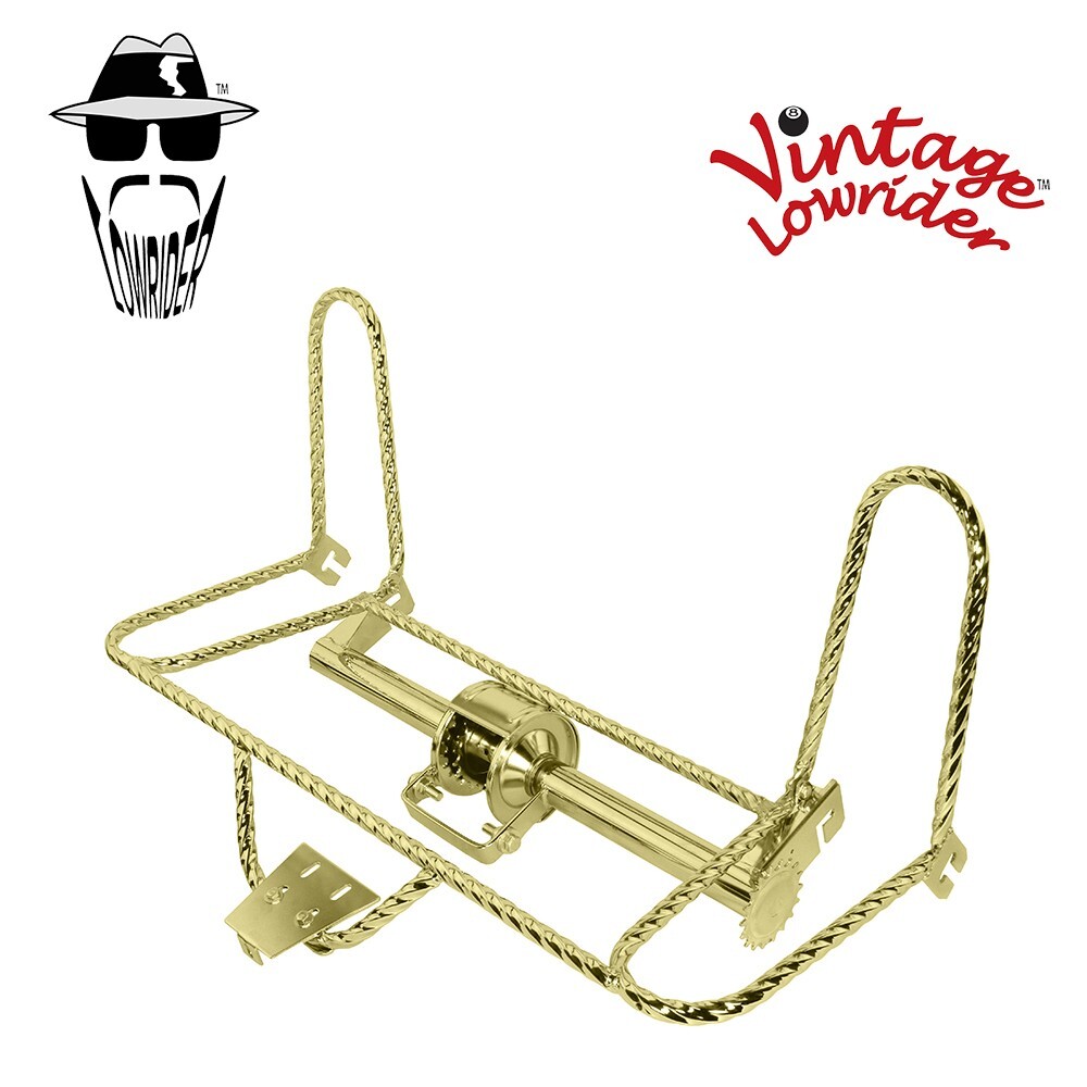 F&R Original Lowrider 20″ Tricycle SQUARE TWISTED Conversion 3 Kit Wheel GOLD